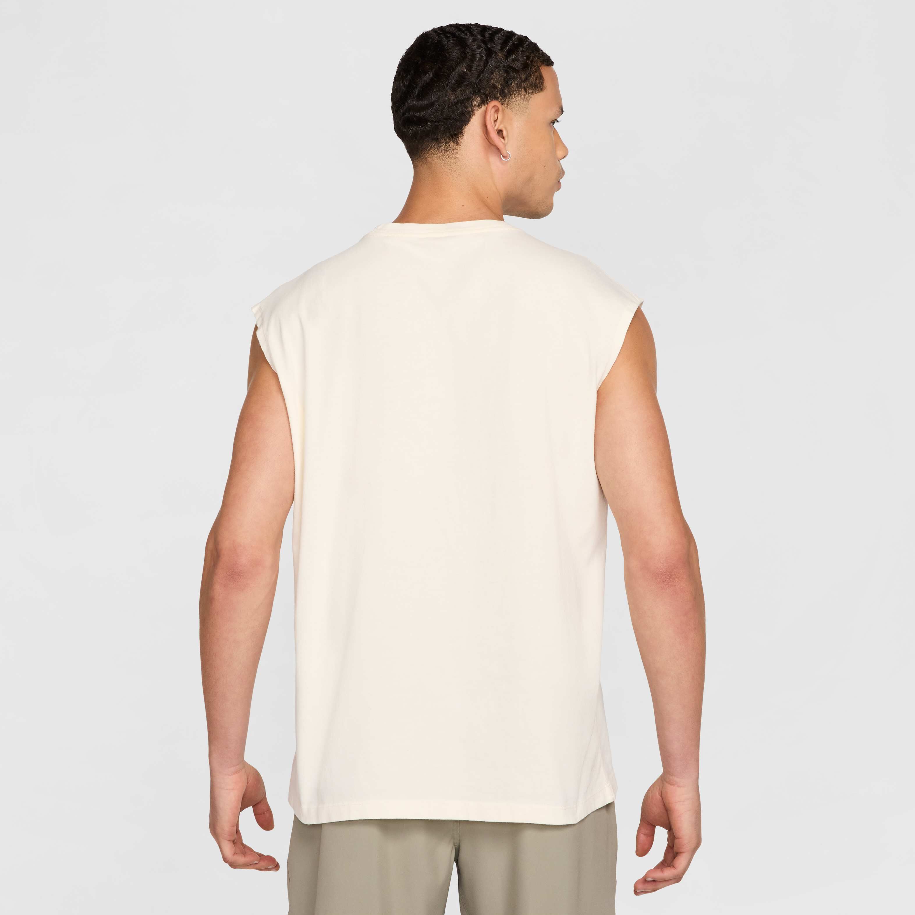 Buy Nike Men's Sleeveless T-Shirt - Pale Ivory | Nike Saudi