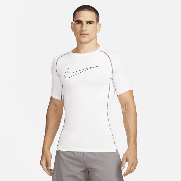 Shop Pro Dri FIT Men s Tight Fit Short Sleeve Top Nike KSA