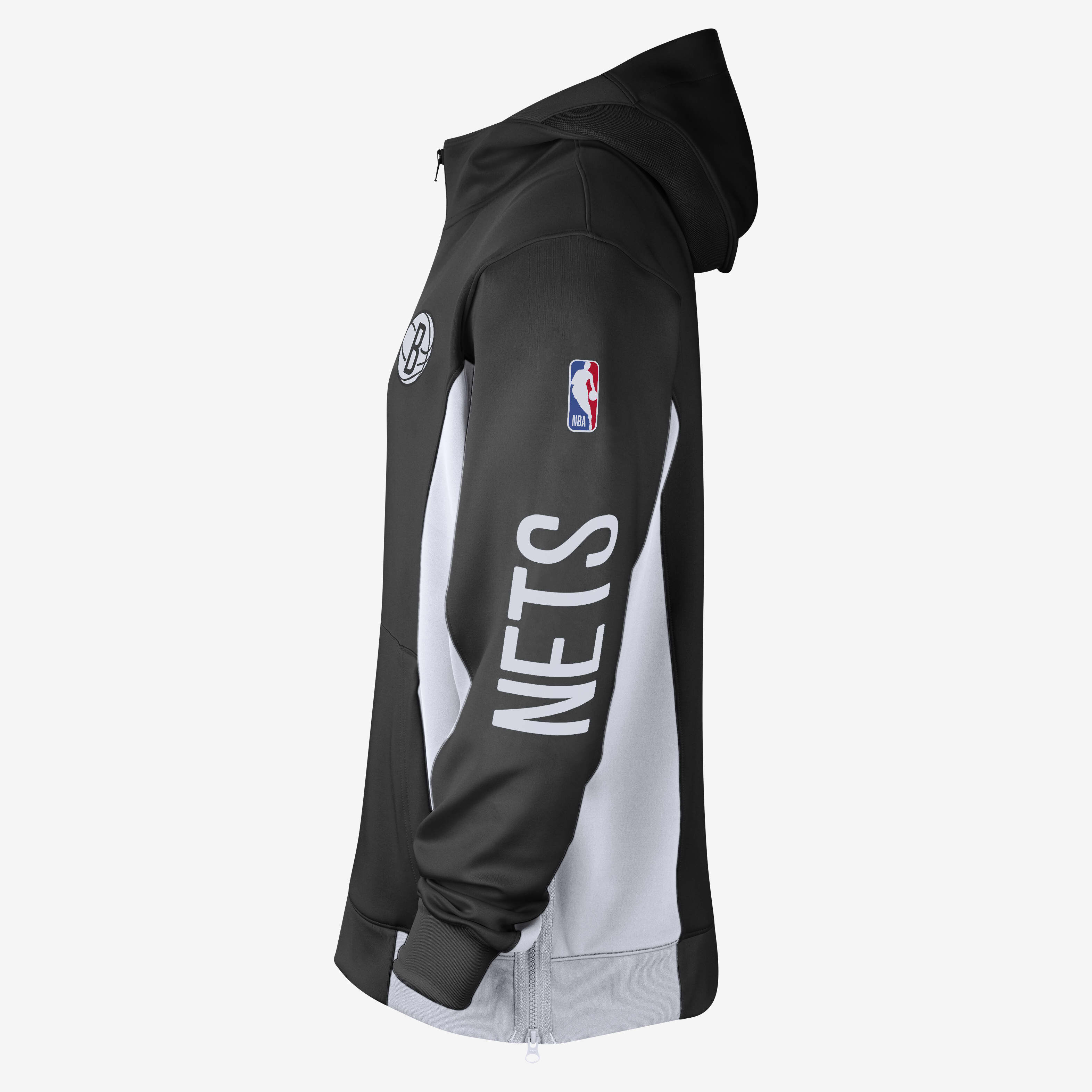 Buy Brooklyn Nets Showtime Men s Nike Dri FIT NBA Full Zip Hoodie Nike Saudi Official