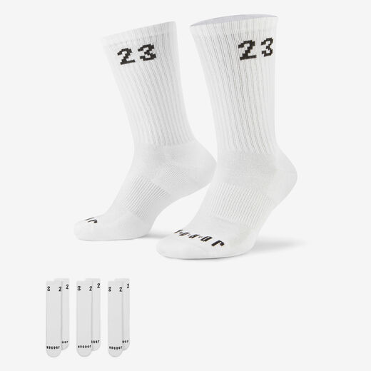 Socks-JRDN, Jordan Essentials, Crew Socks (3 Pairs)