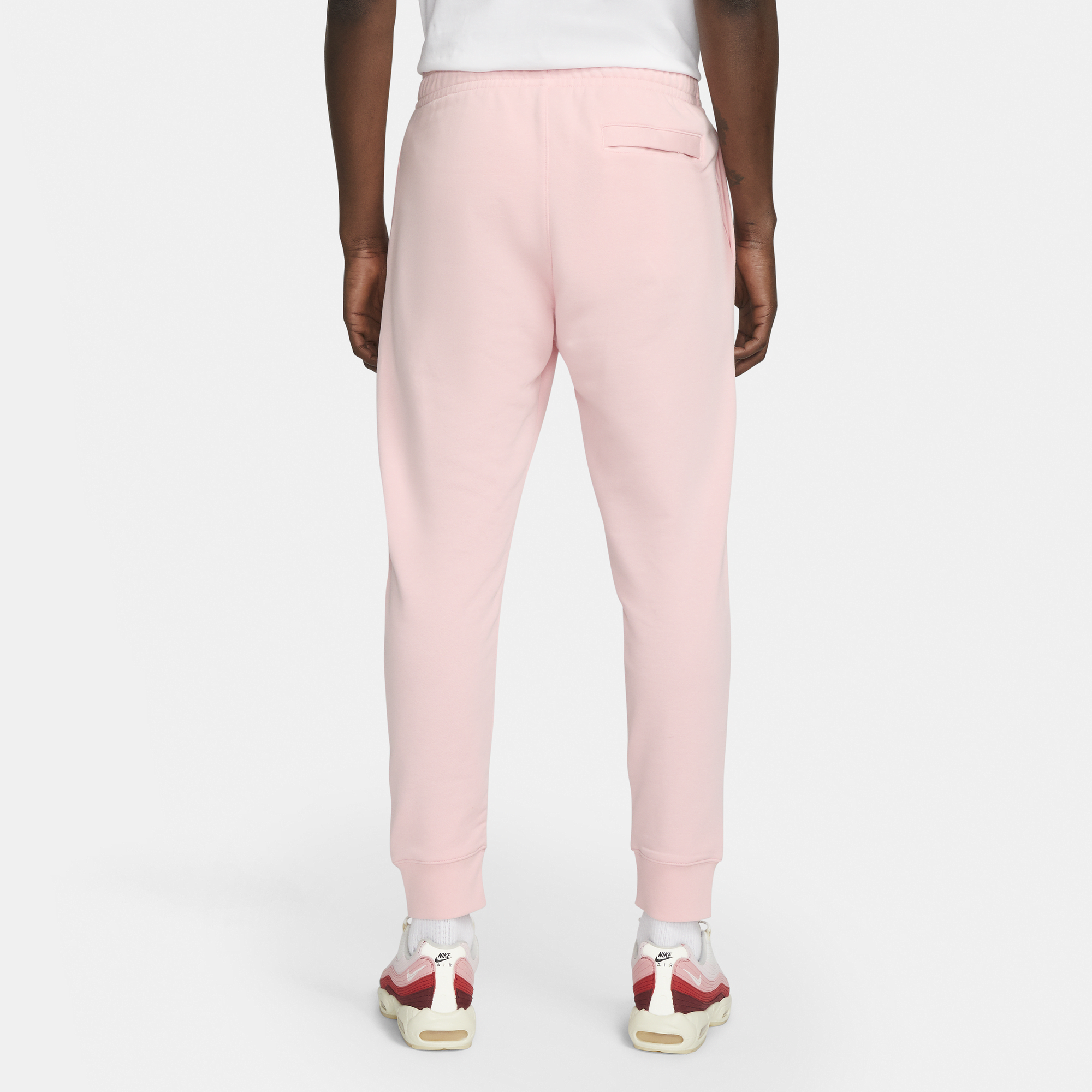 Mens pink nike sale joggers