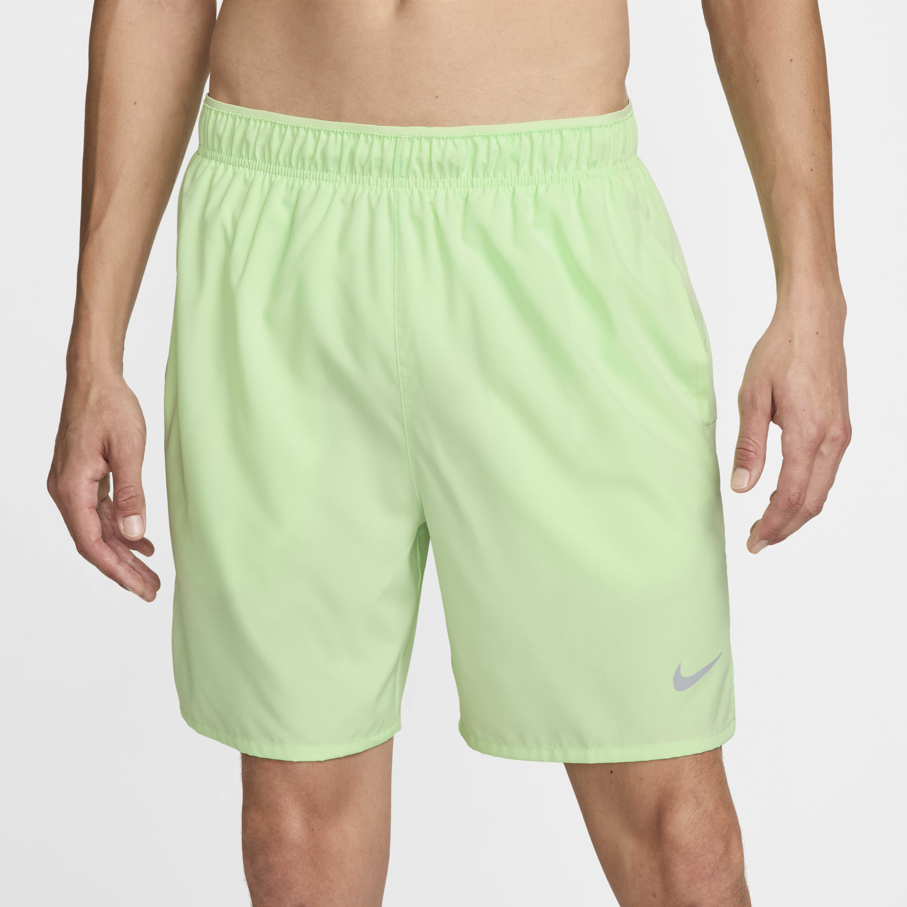 Buy Nike Challenger Men s Dri FIT 18cm approx. Brief Lined Running Shorts Vapour Green Vapour Green Vapour Green Nike Saudi Official
