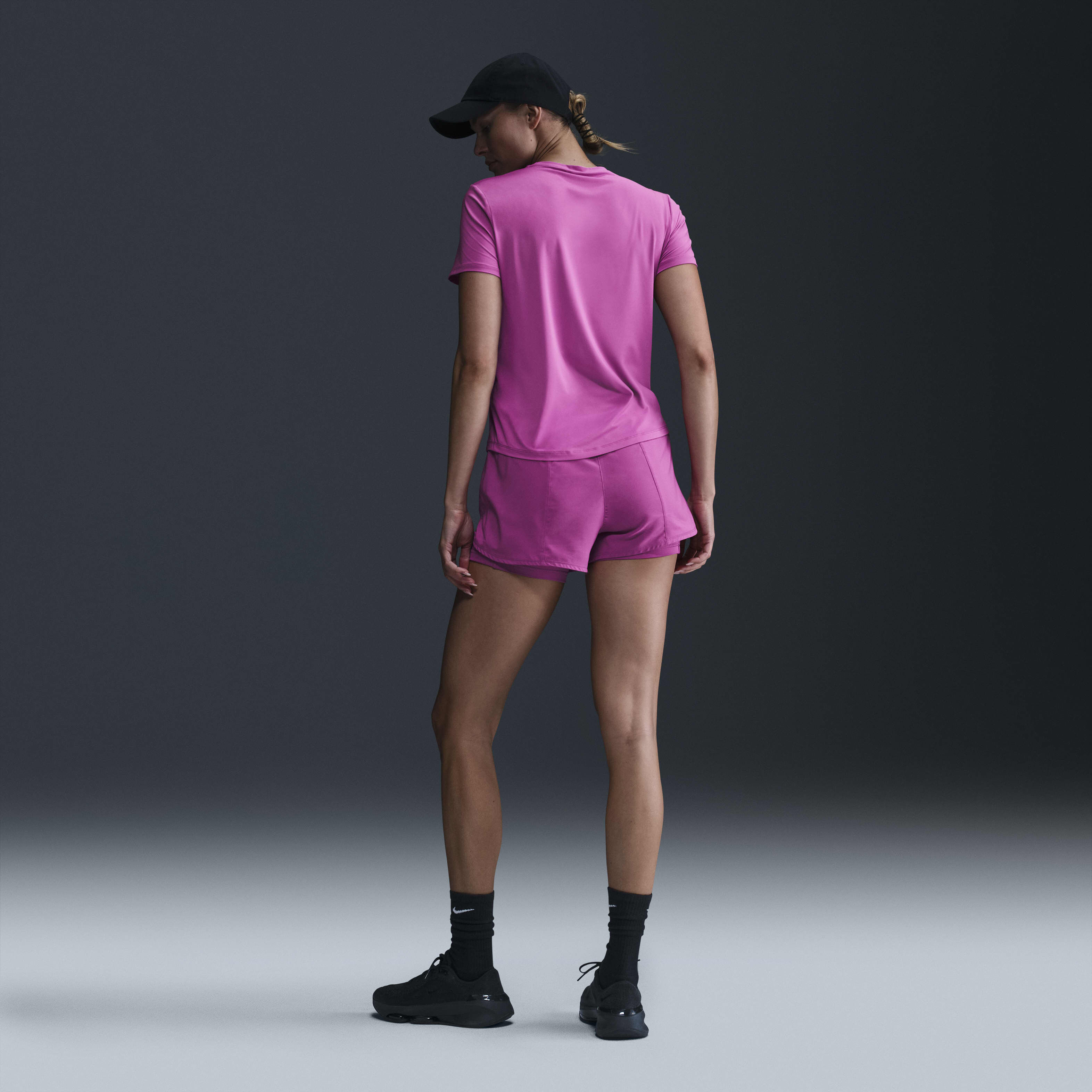 ★ Nike★ One Classic Dry Fit Short Sleeve Top W Rust Pink Women's Nike One Classic Dri-fit Short-sleeve Top | Zappos.com