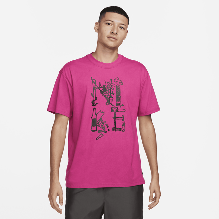 Pink nike sb shirt sales