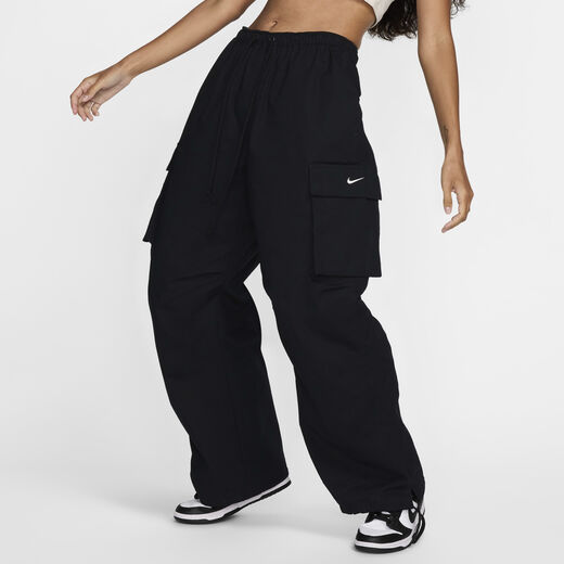 Women Matching Sets-Nike, Nike Sportswear, Women's Mid-Rise Oversized Cargo Trousers