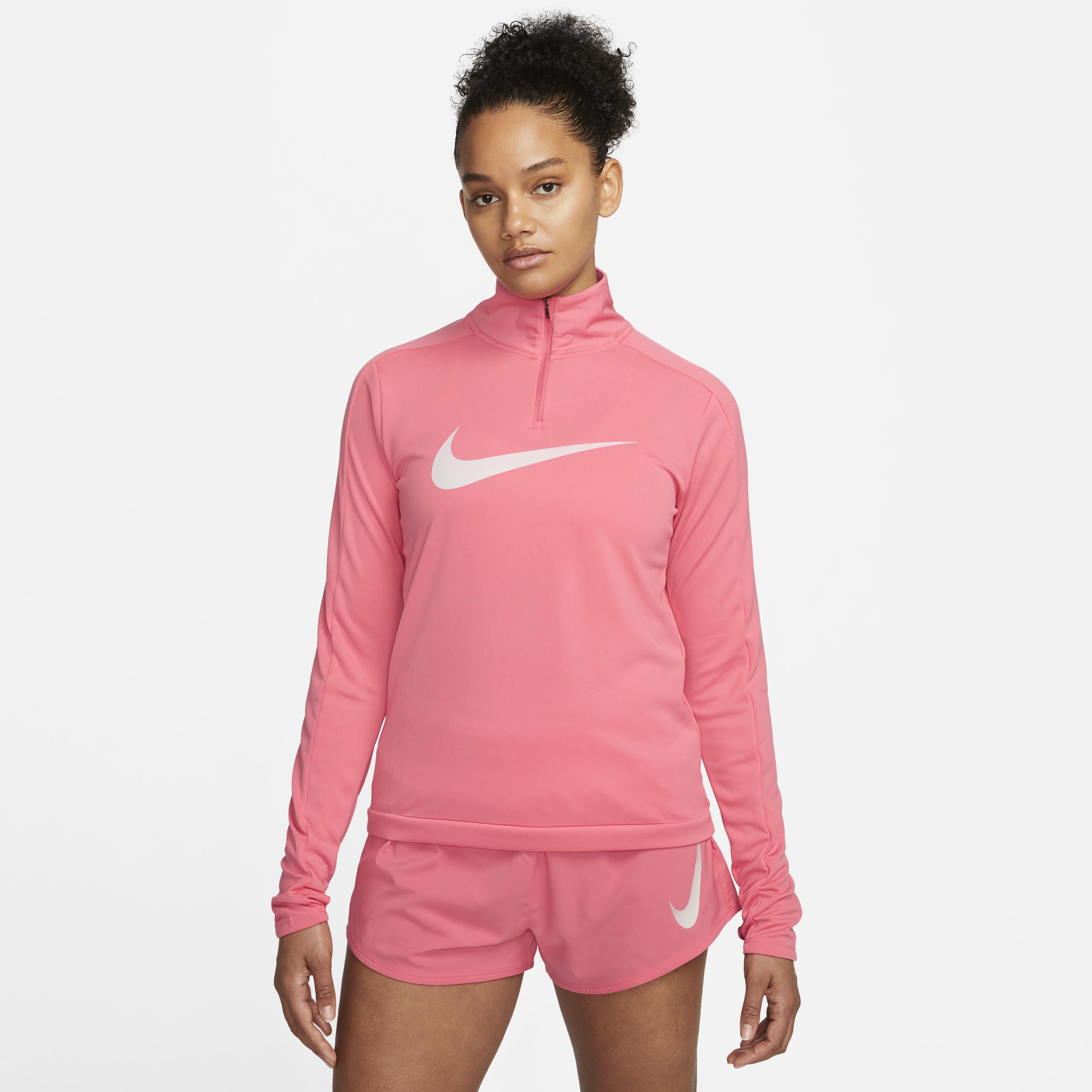 Nike long sleeve swoosh top 2025