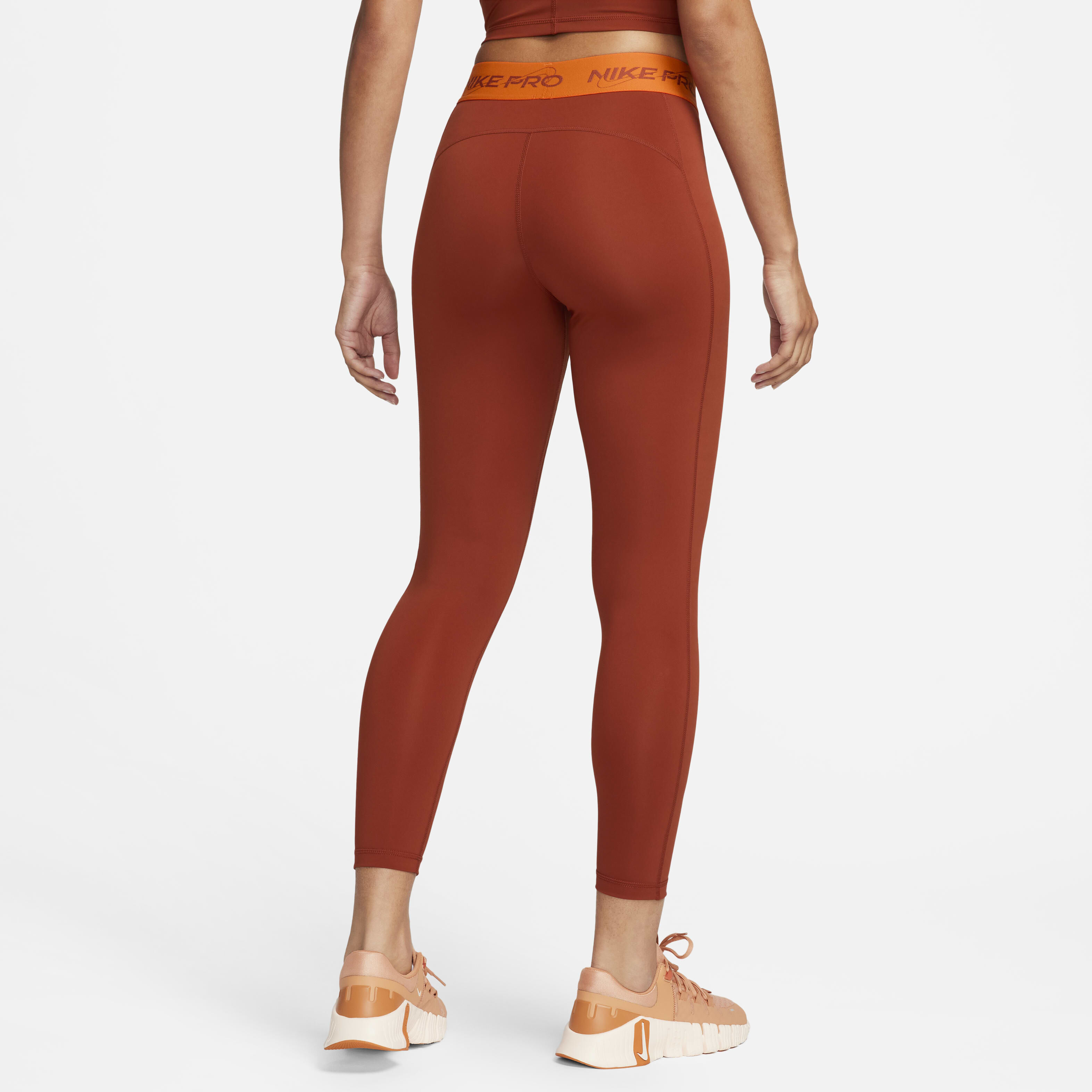 Buy Nike Pro Women s Mid Rise 7 8 Graphic Leggings Nike Saudi Official