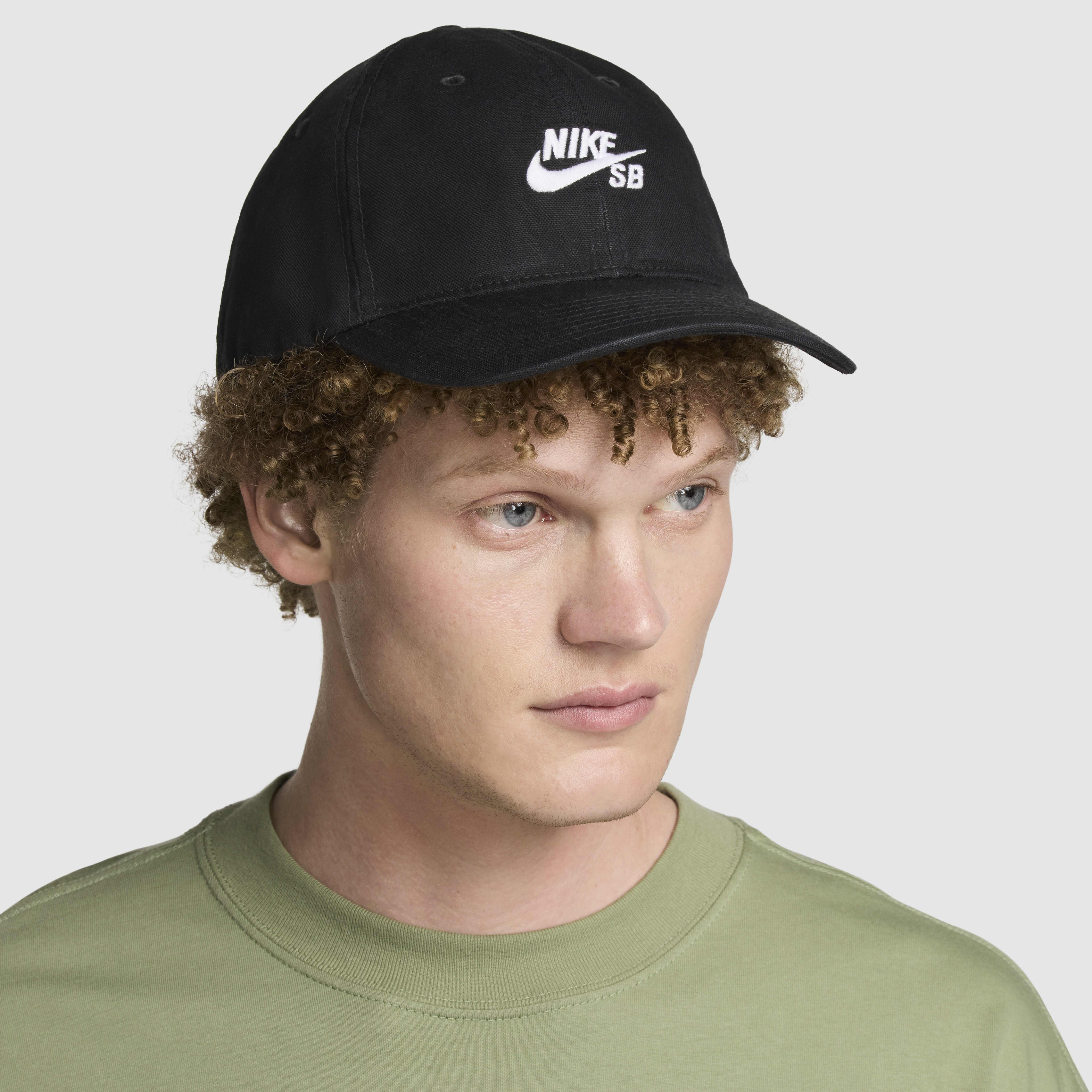 Buy Nike SB Club Unstructured Skate Cap Black White Nike Saudi Official