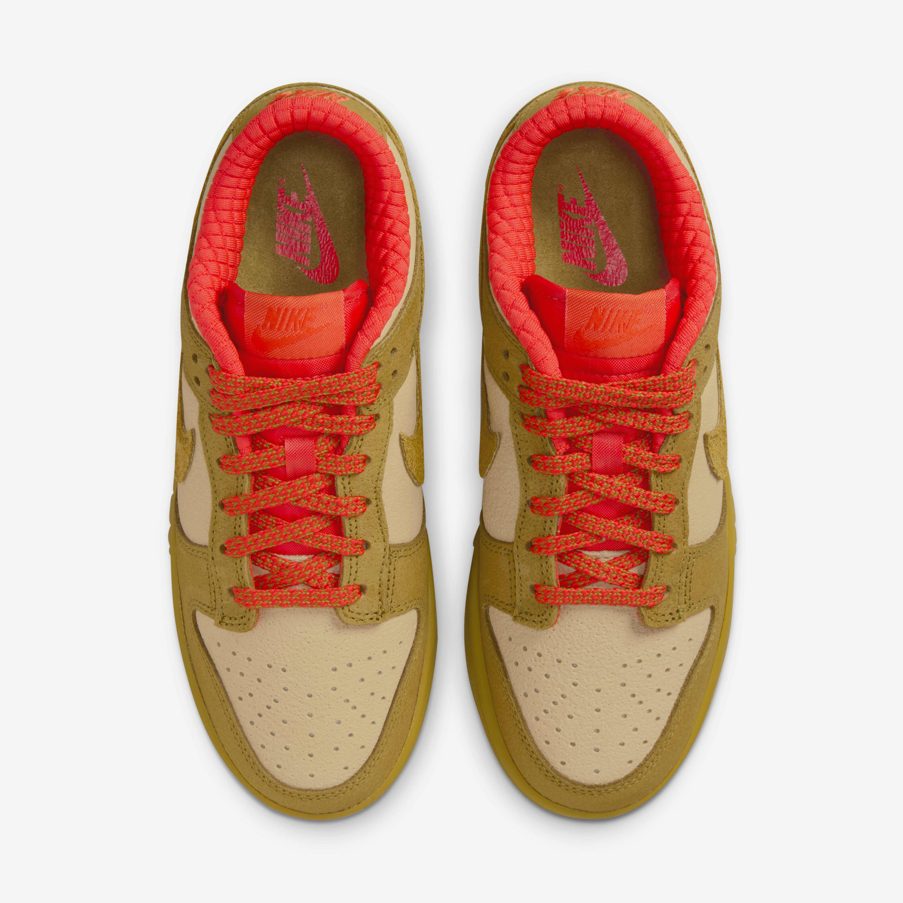 Buy Nike Dunk Low Women's Shoes - Sesame/Picante Red