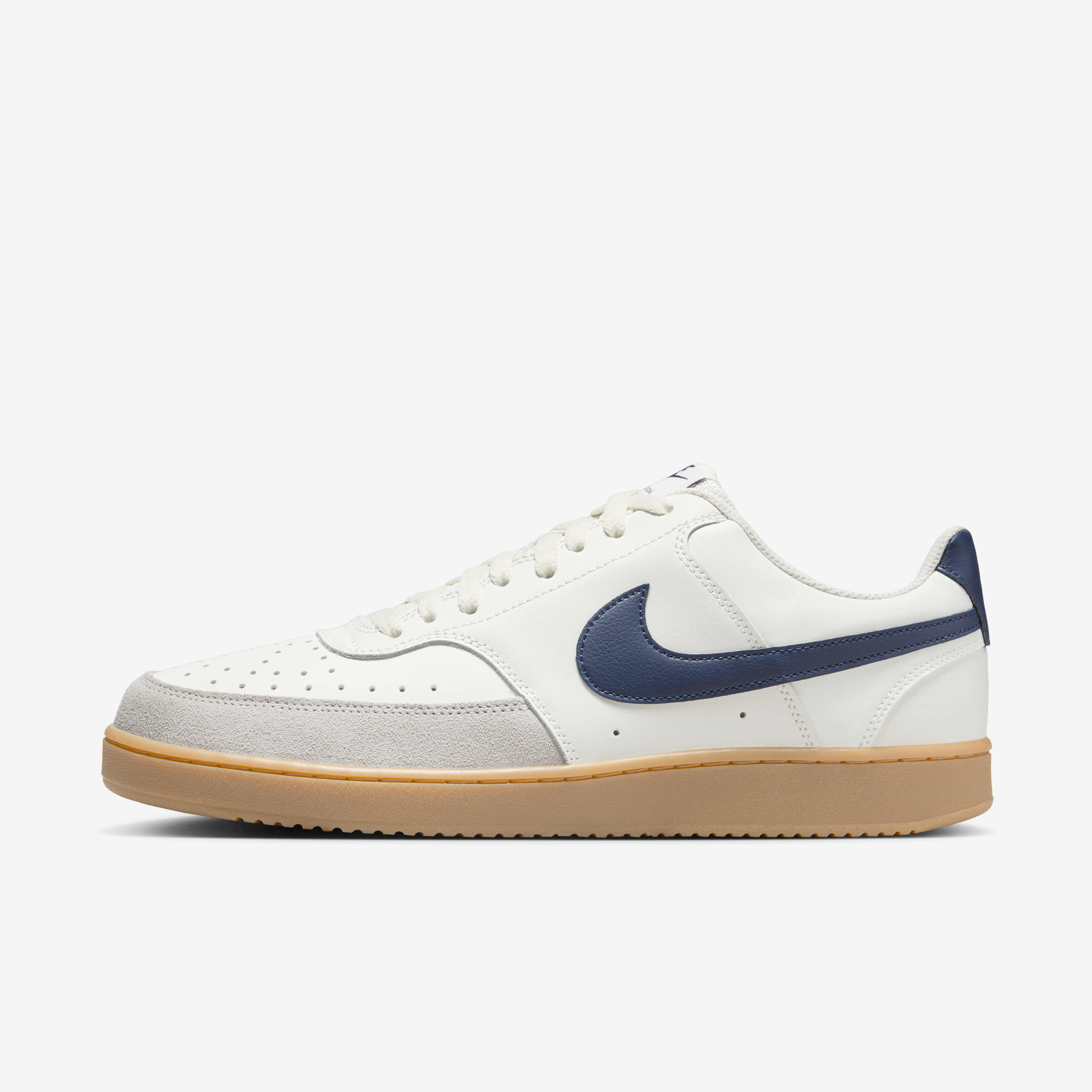 Buy Nike Court Vision Low Men s Shoes Sail Gum Light Brown Light Iron Ore Midnight Navy Nike Saudi Official