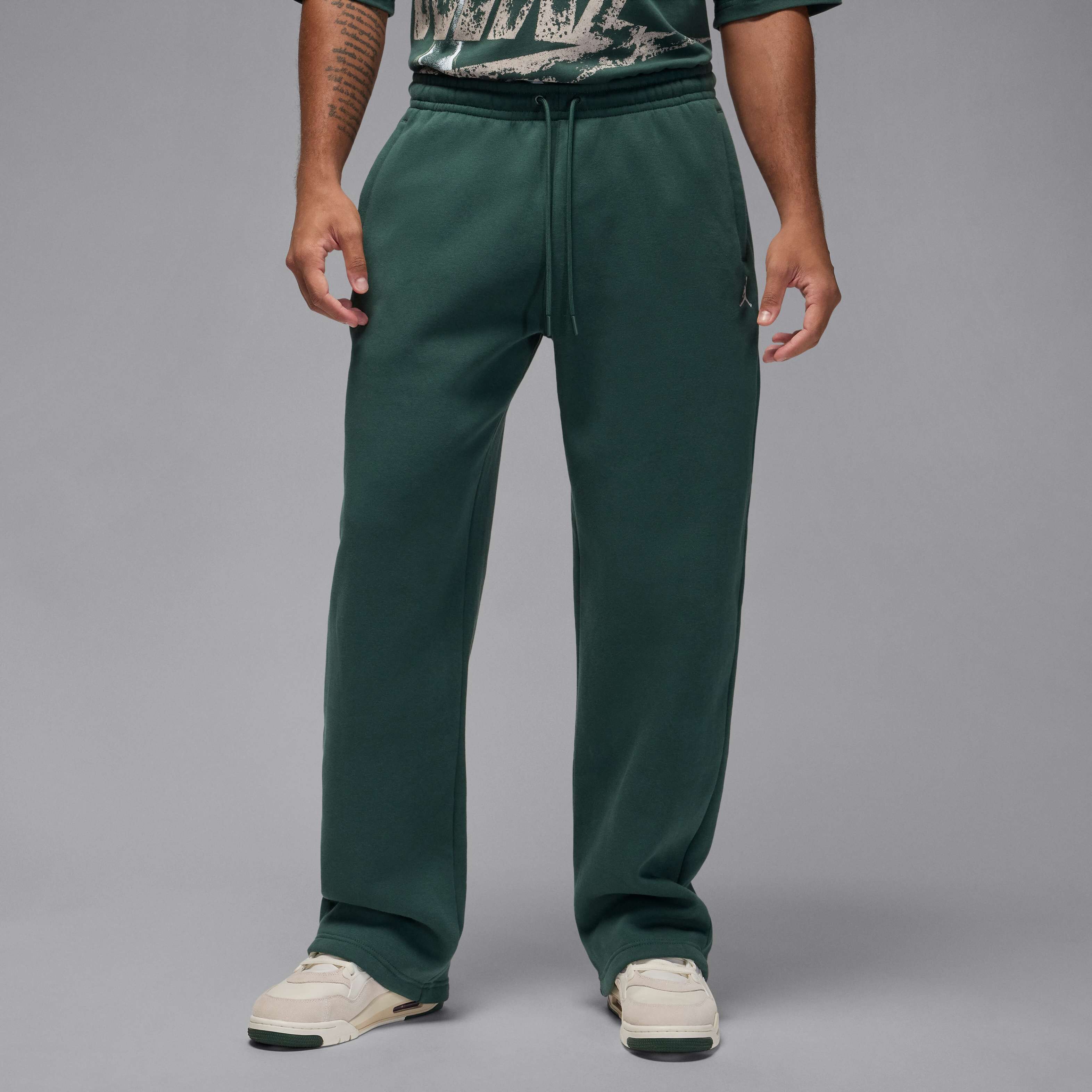Buy Jordan Brooklyn Fleece Men's Oversized Open-Hem Trousers