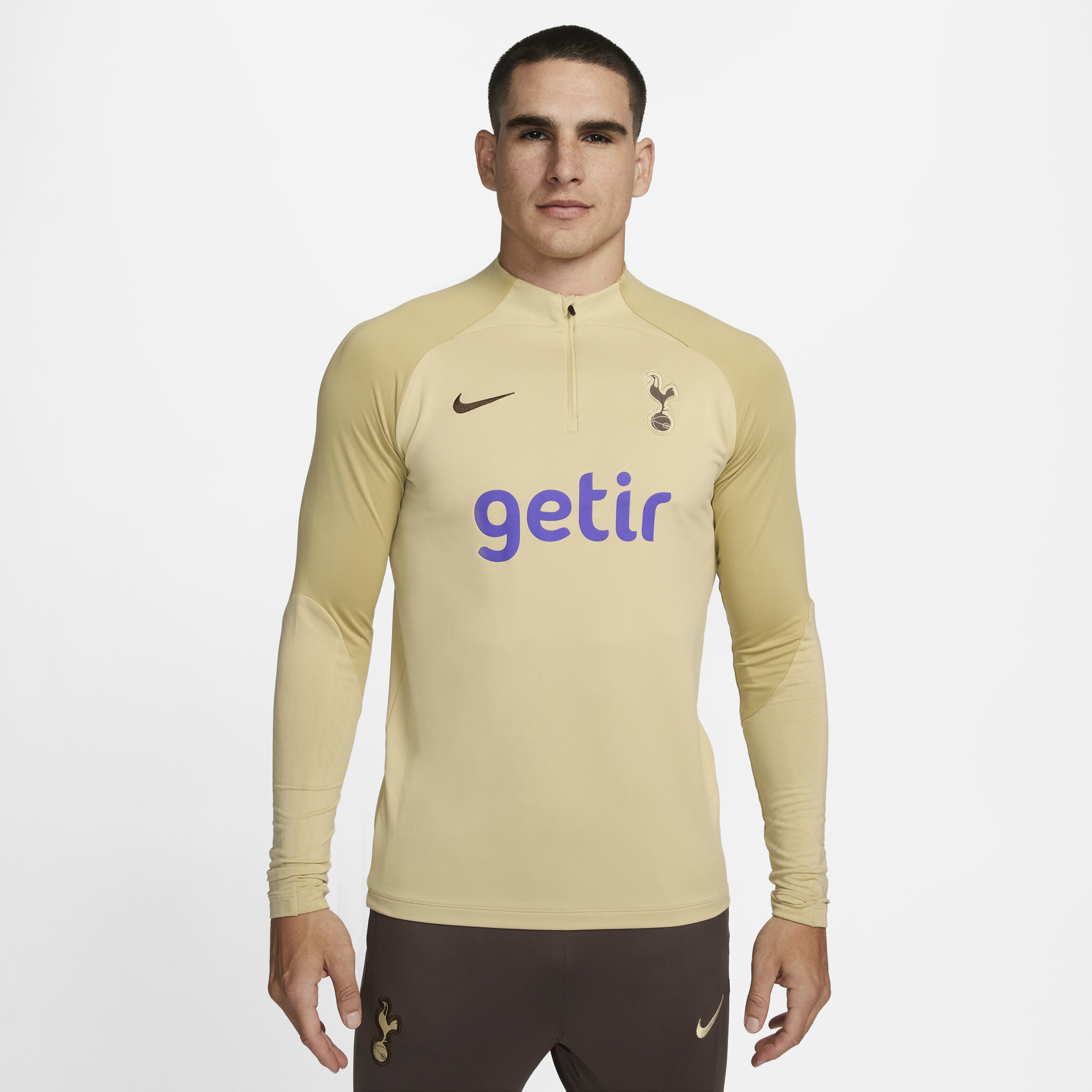 Buy Tottenham Hotspur Strike Third Men's Nike Dri-FIT Football Knit Drill  Top - Team Gold/Team Gold/Wheatgrass/Ironstone | Nike Saudi Official