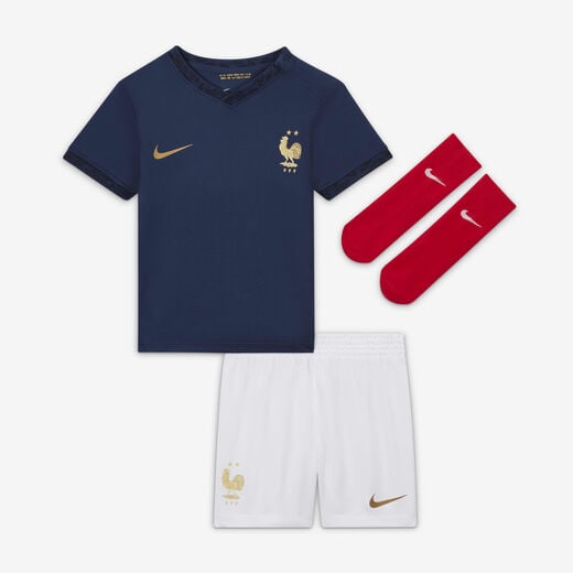 France-Nike, FFF 2022/23 Home, Baby/Toddler Football Kit
