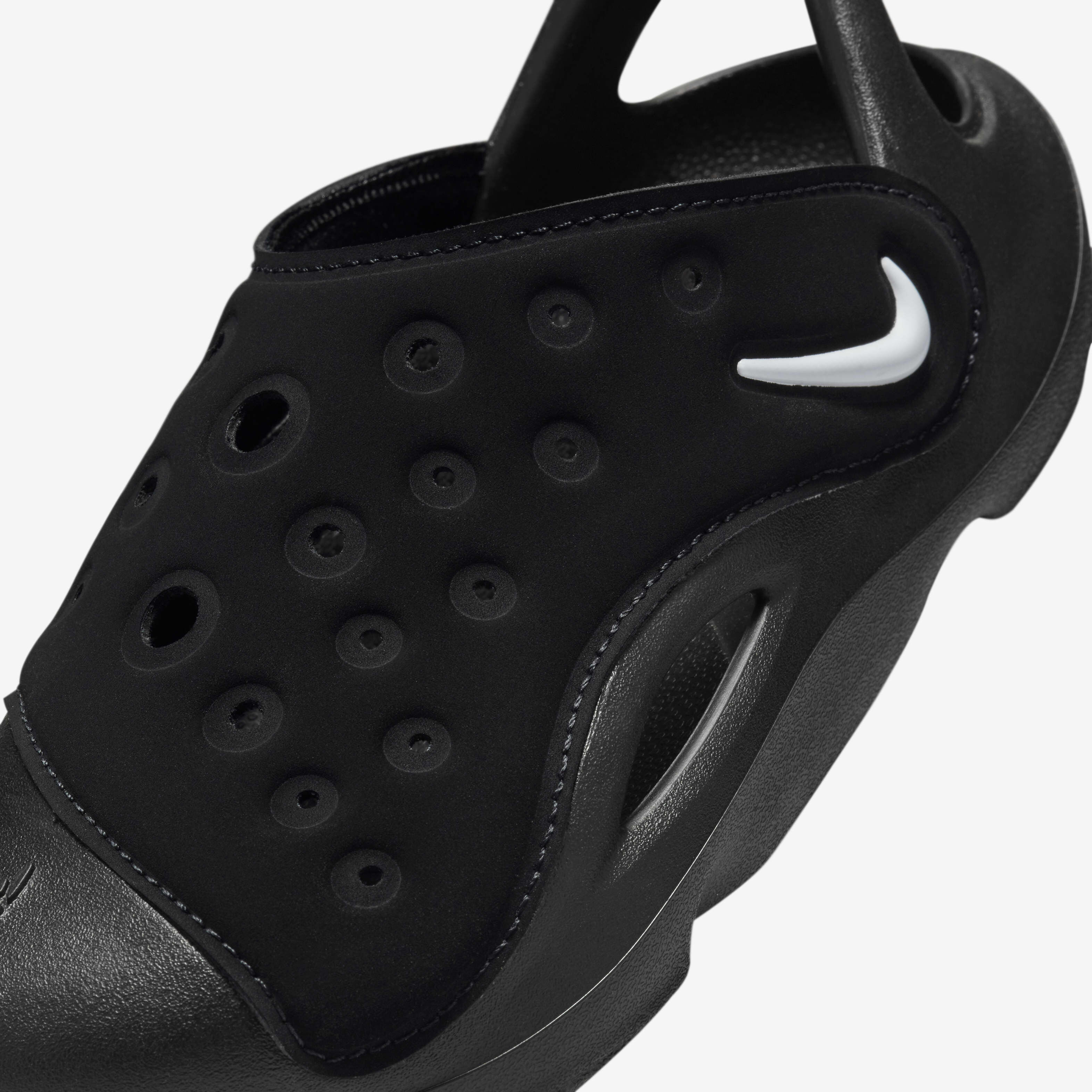 Buy Nike Aqua Swoosh Younger Kids Sandals Black Anthracite White Nike Saudi Official