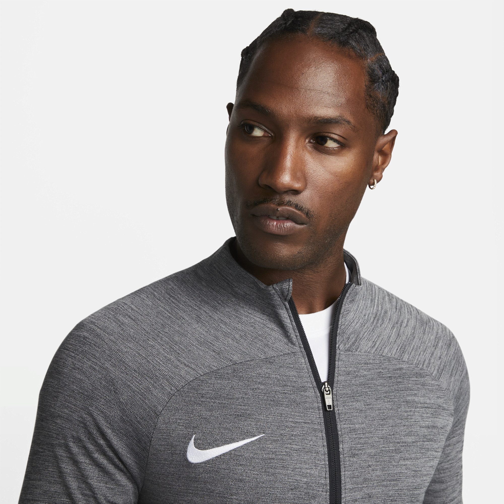 Nike golf top dry knit zip