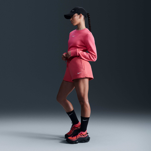 شورتات-نايكي, نايكي سبورتسوير فينيكس فليس, شورت واسع بخصر عالي للنساء