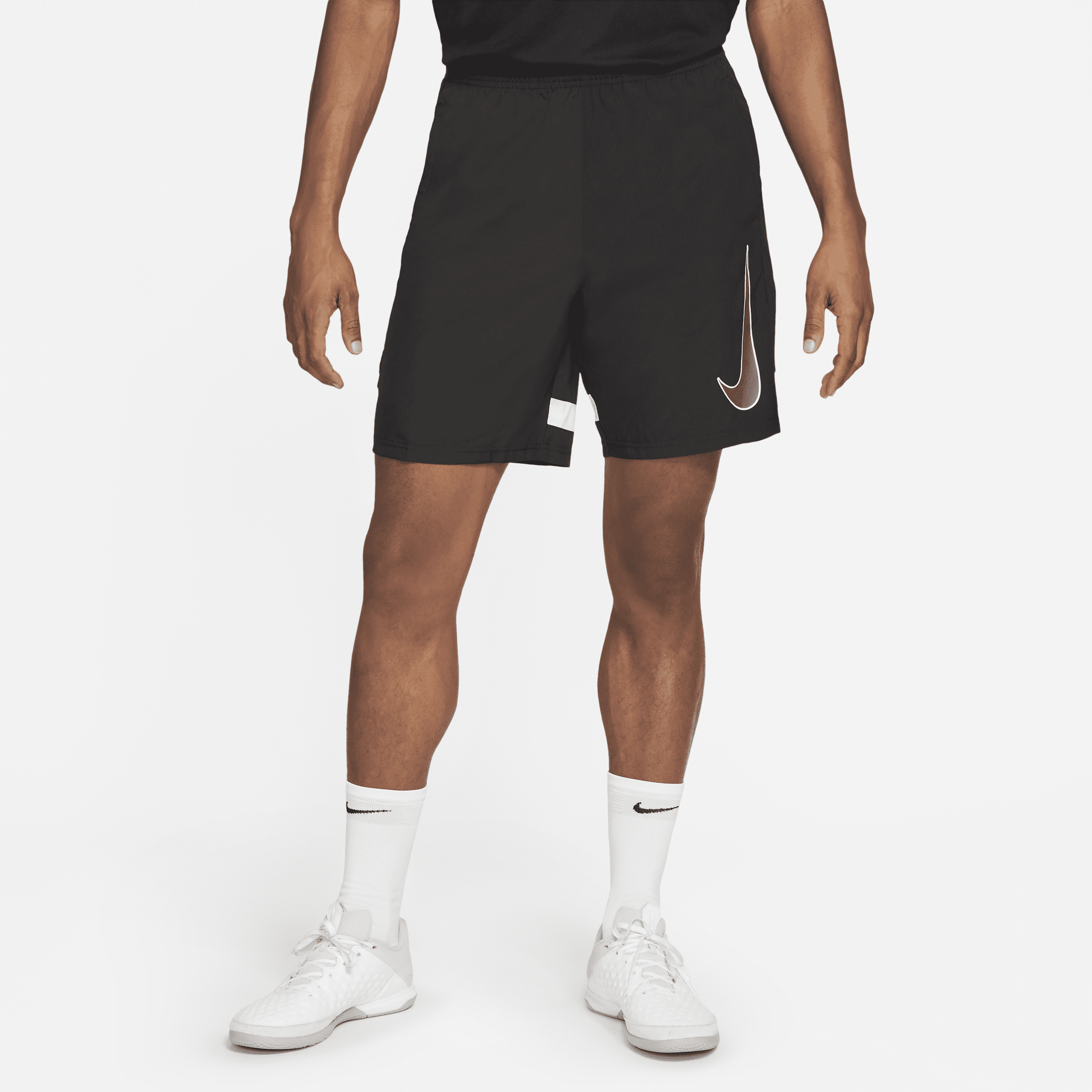 Shop Dri FIT Academy Men s Woven Football Shorts Nike KSA