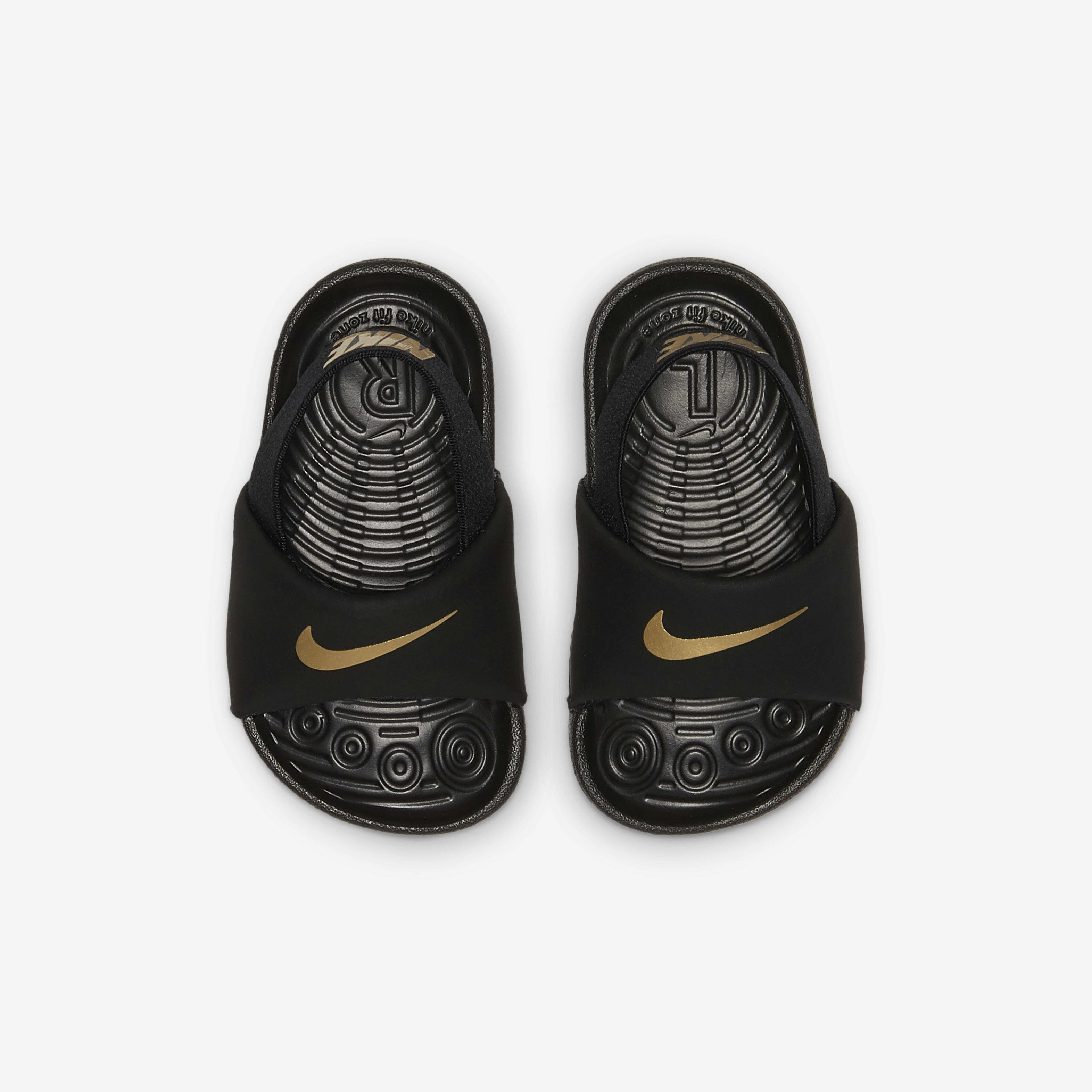 Buy Nike Kawa Baby Toddler Slides Black/Metallic Gold Nike