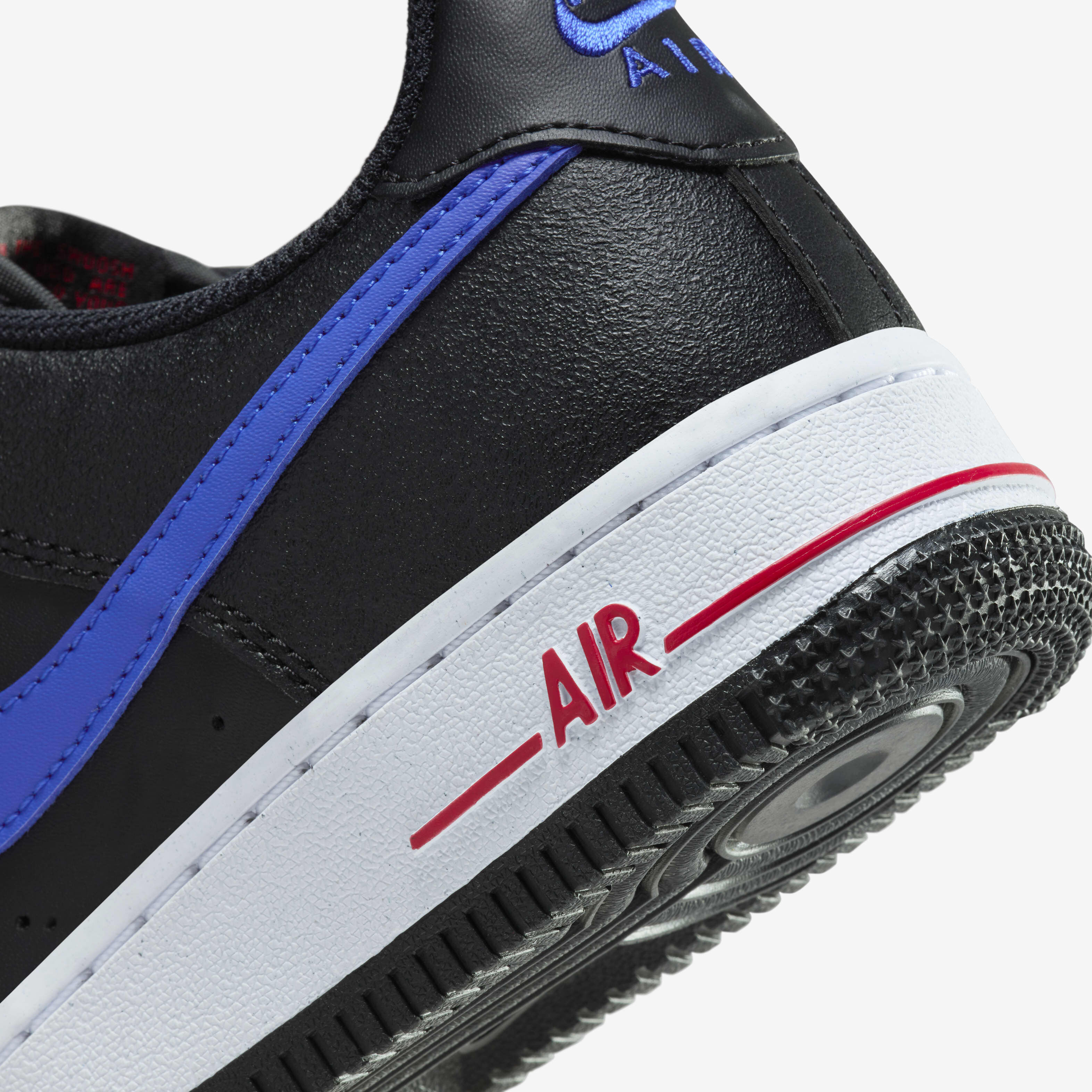 black red and blue air force 1