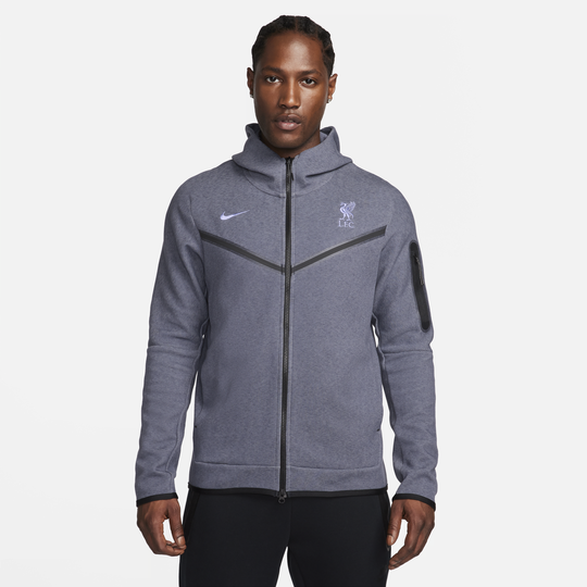 Nike windrunner hoodie grey best sale