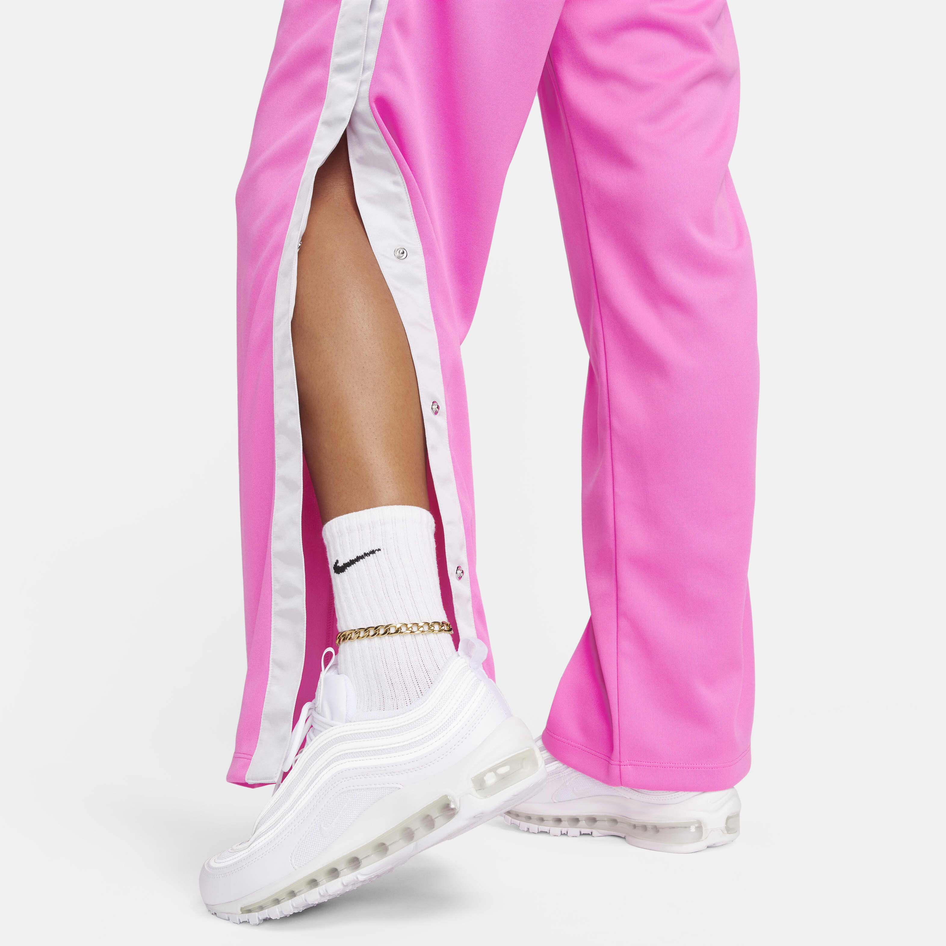 [NIKE] WOMEN'S MID-RISE BREAKAWAY TROUSERS ☆大人気☆ Nike Womens Mid-Rise Breakaway Pant | Playful Pink / Photon