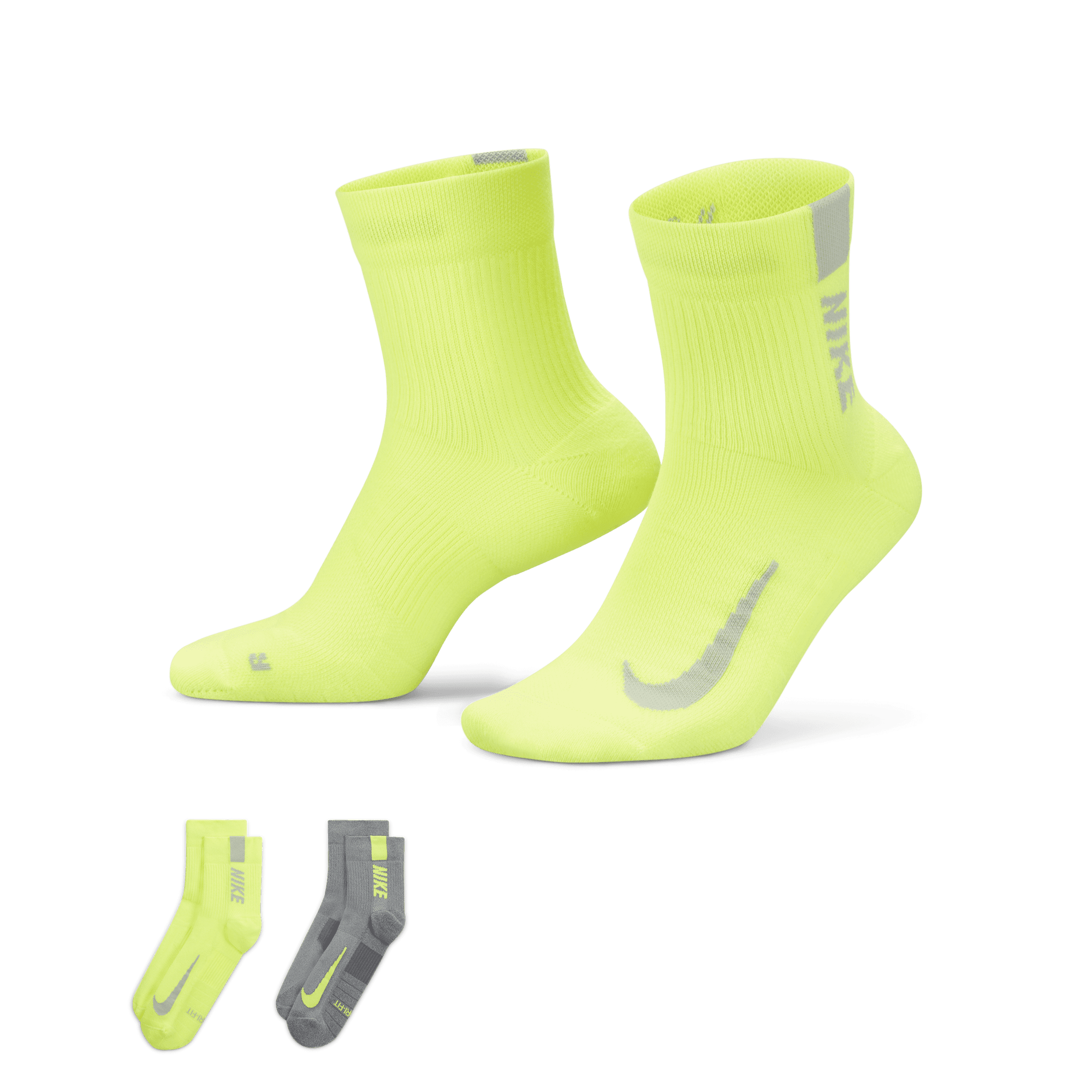 Neon yellow hot sale nike socks