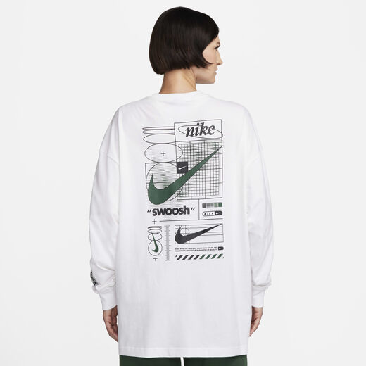 تيشيرتات وقمصان-نايكي, نايكي سبورتسوير, تيشيرت بأكمام طويلة للنساء