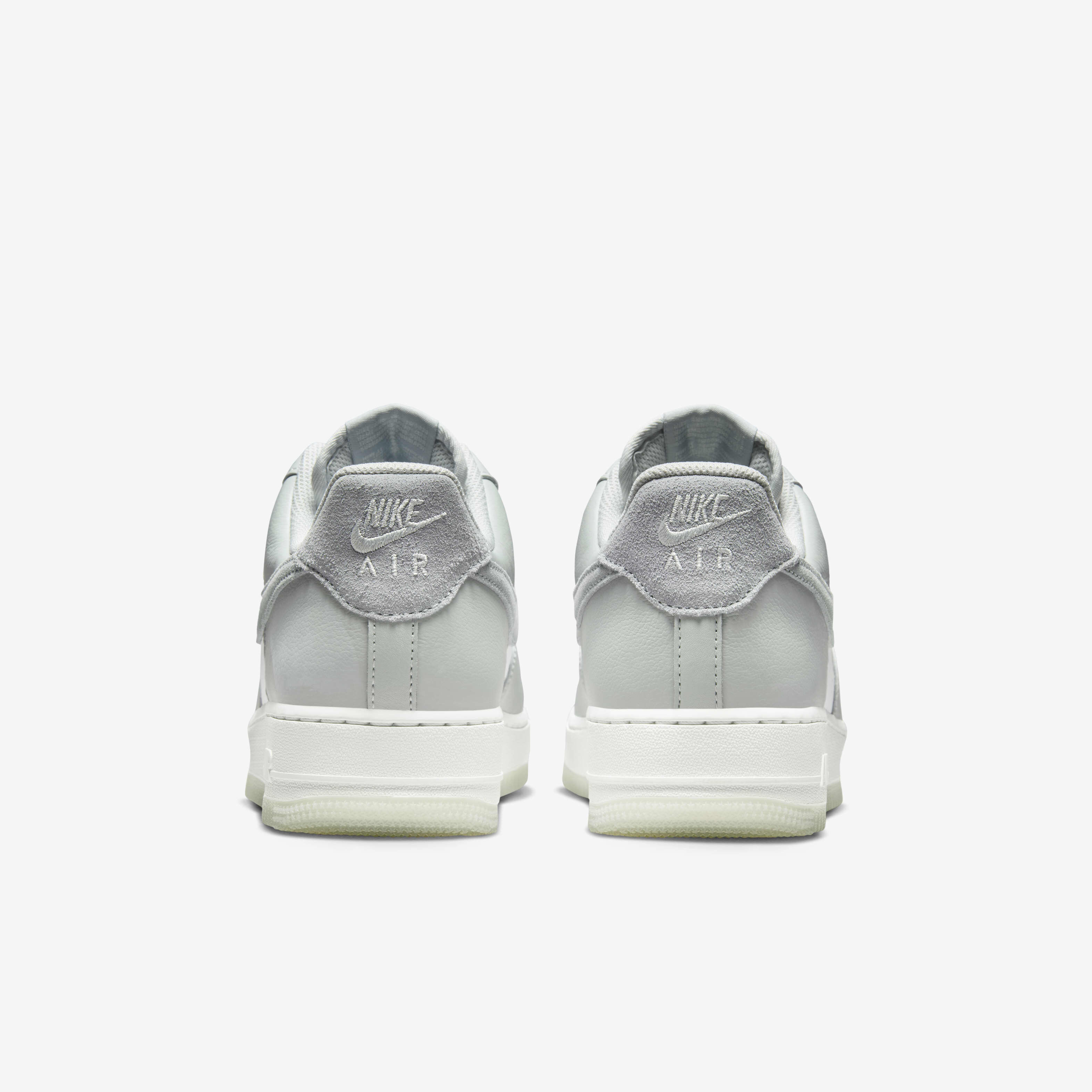 Nike air force 1 07 light silver black white f on sale