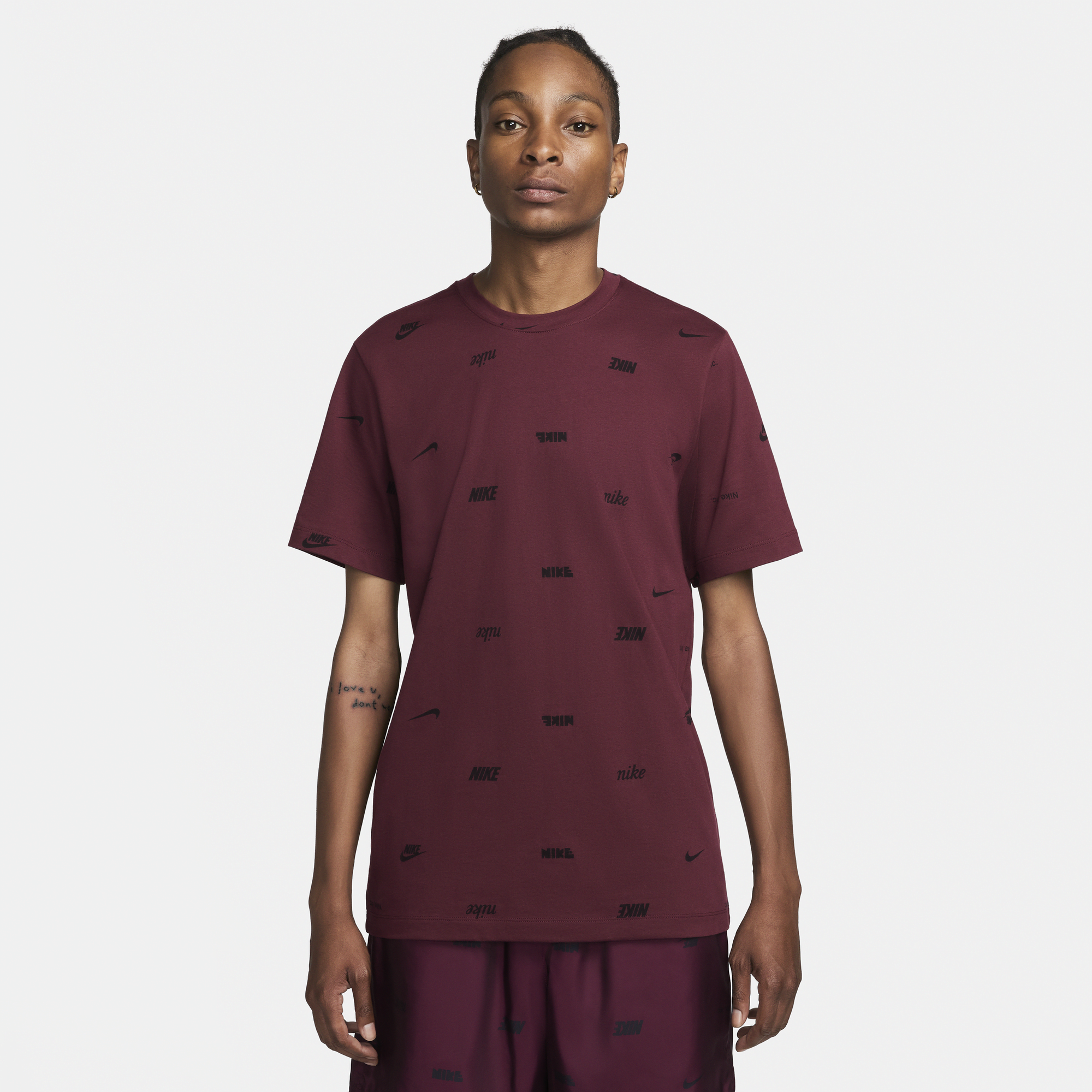 Nike swoosh all hot sale over print