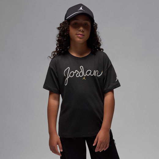 T-Shirts & Tops-Nike, Jordan, Older Kids' Pearl T-Shirt