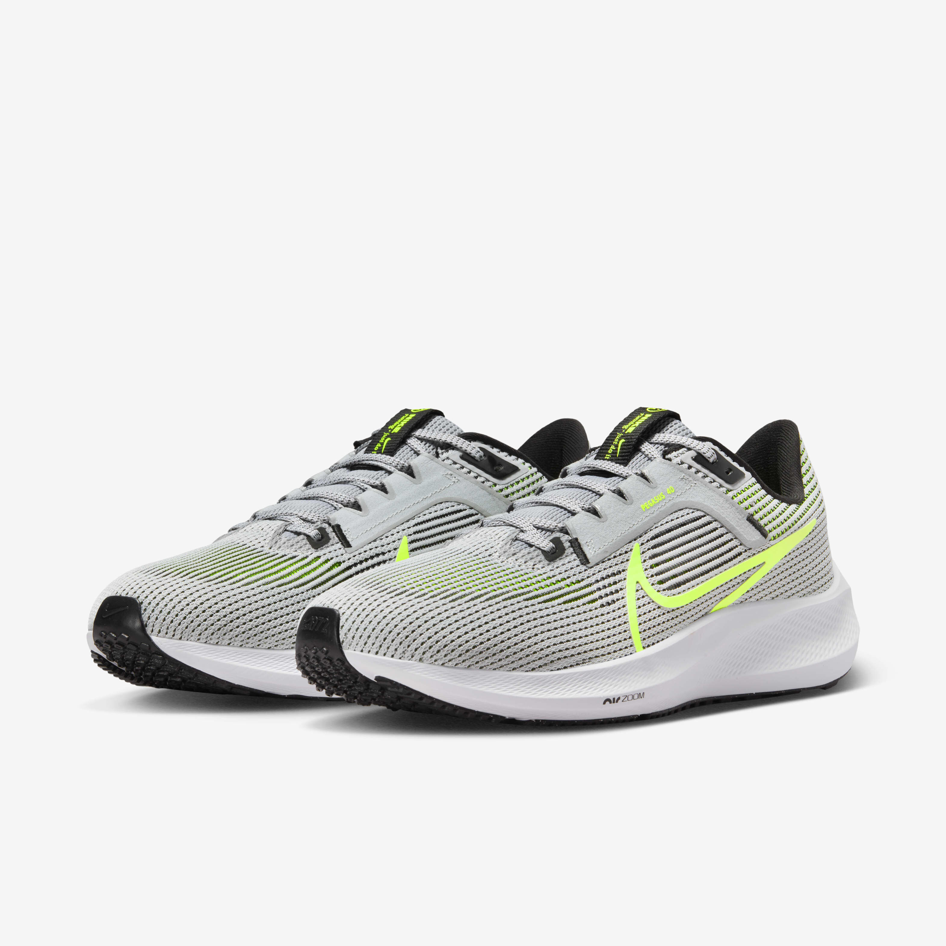 Buy Nike Pegasus 40 Men's Road Running Shoes Wolf Grey/Black