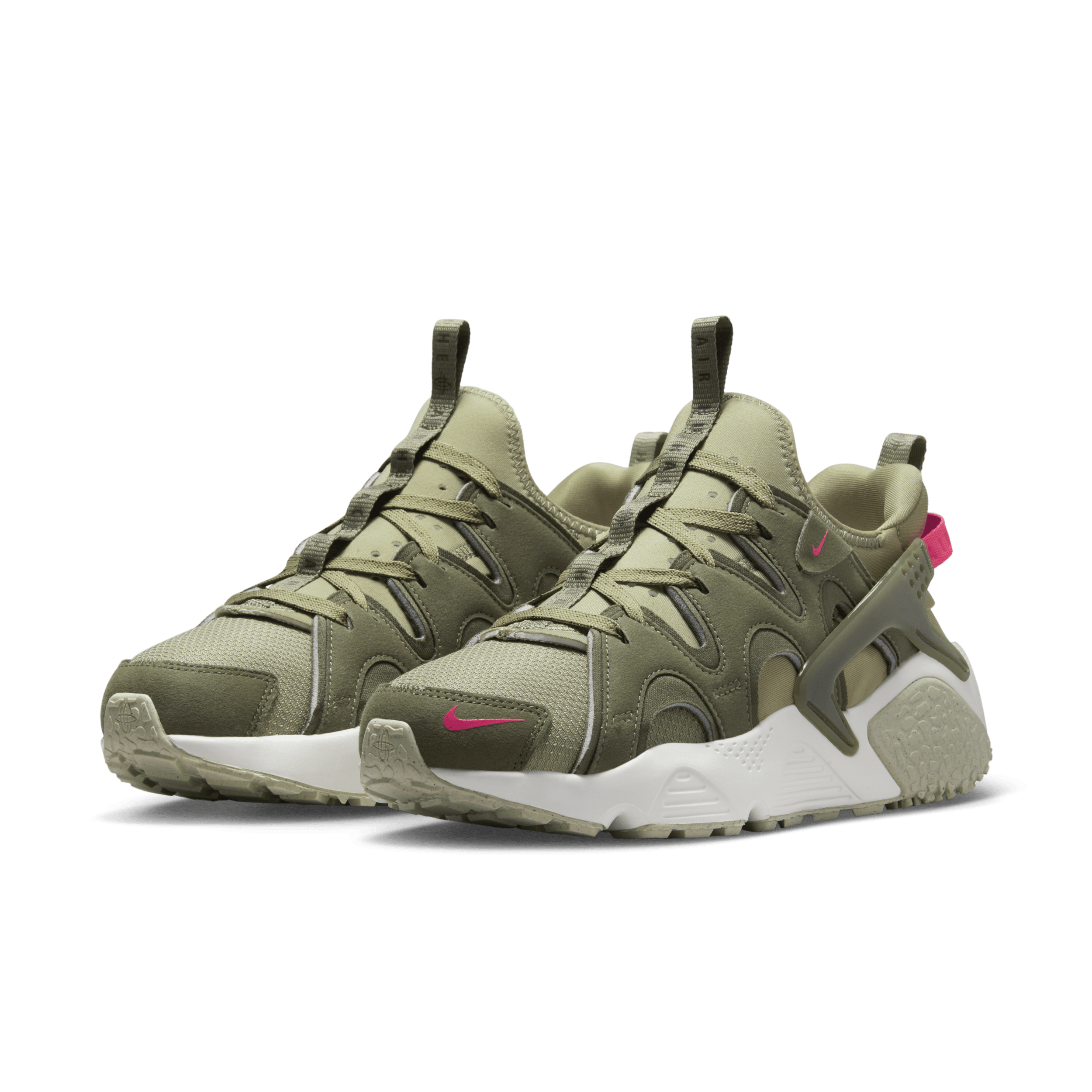 Nike huarache womens army green Outlet