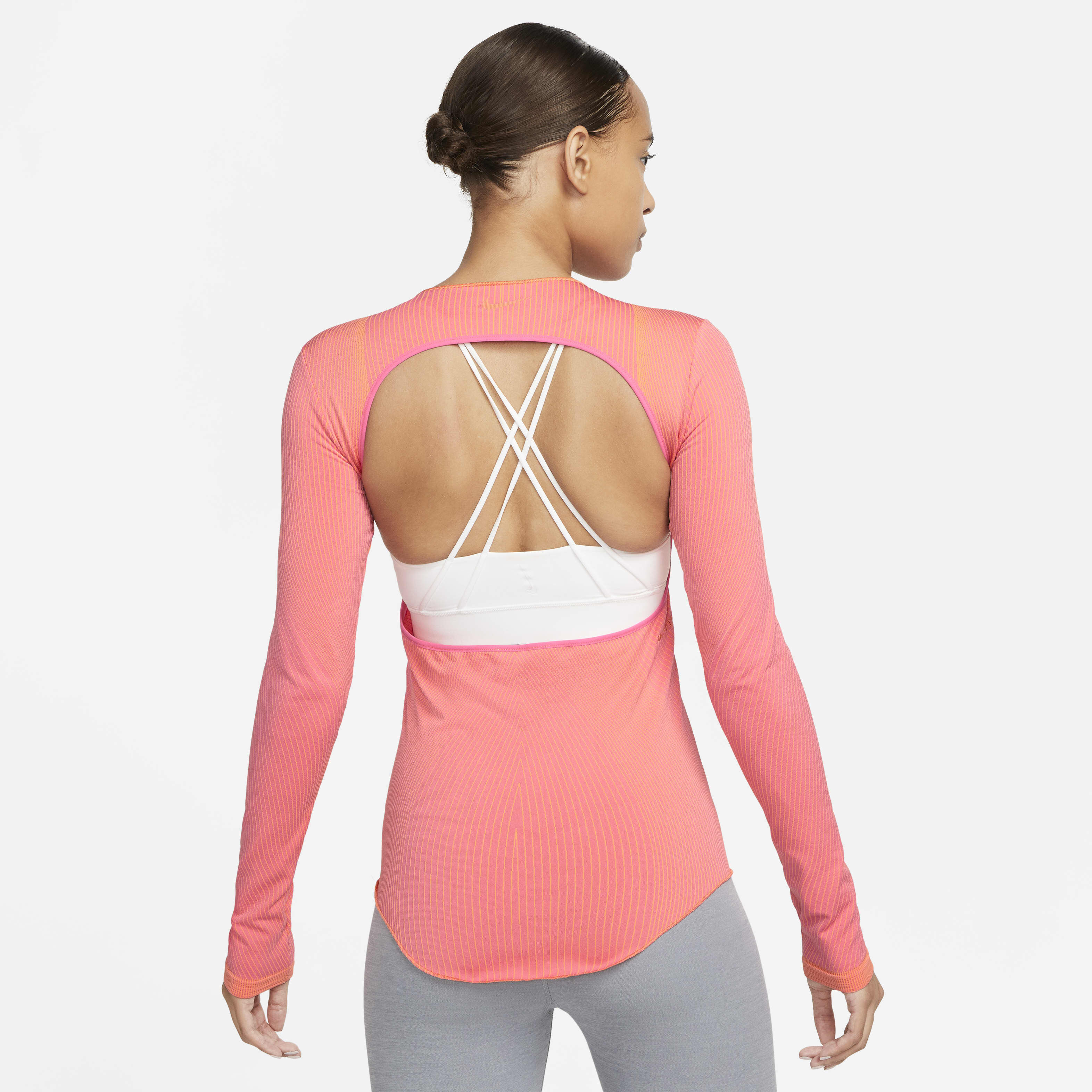 Nike yoga training top clearance