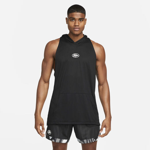 Men's Sleeveless Tank Tops-Nike, Nike Dri-FIT Sport Clash, Men's Hooded Training Tank