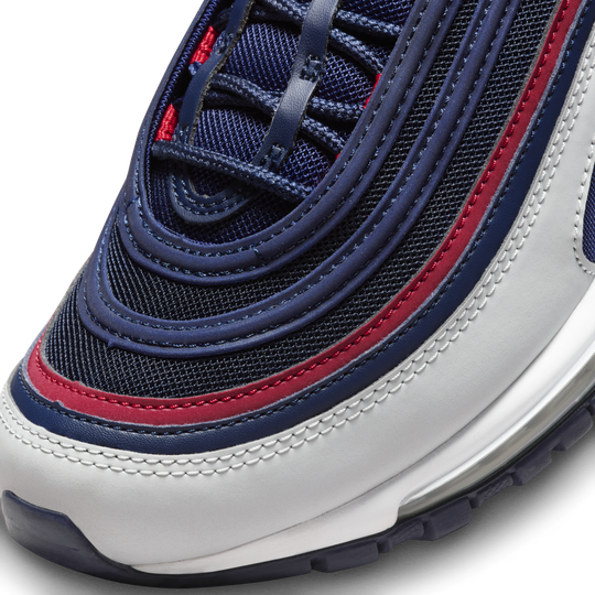 Nike air max 97 mens white and red hotsell