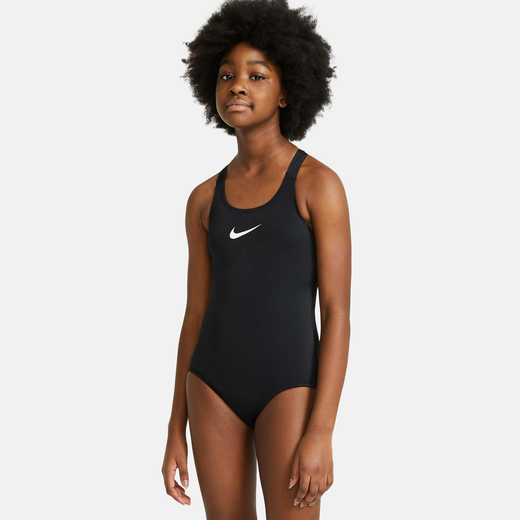 Swimsuits-Nike Swim, Nike Essential, Older Kids' (Girls') Racerback 1-Piece Swimsuit