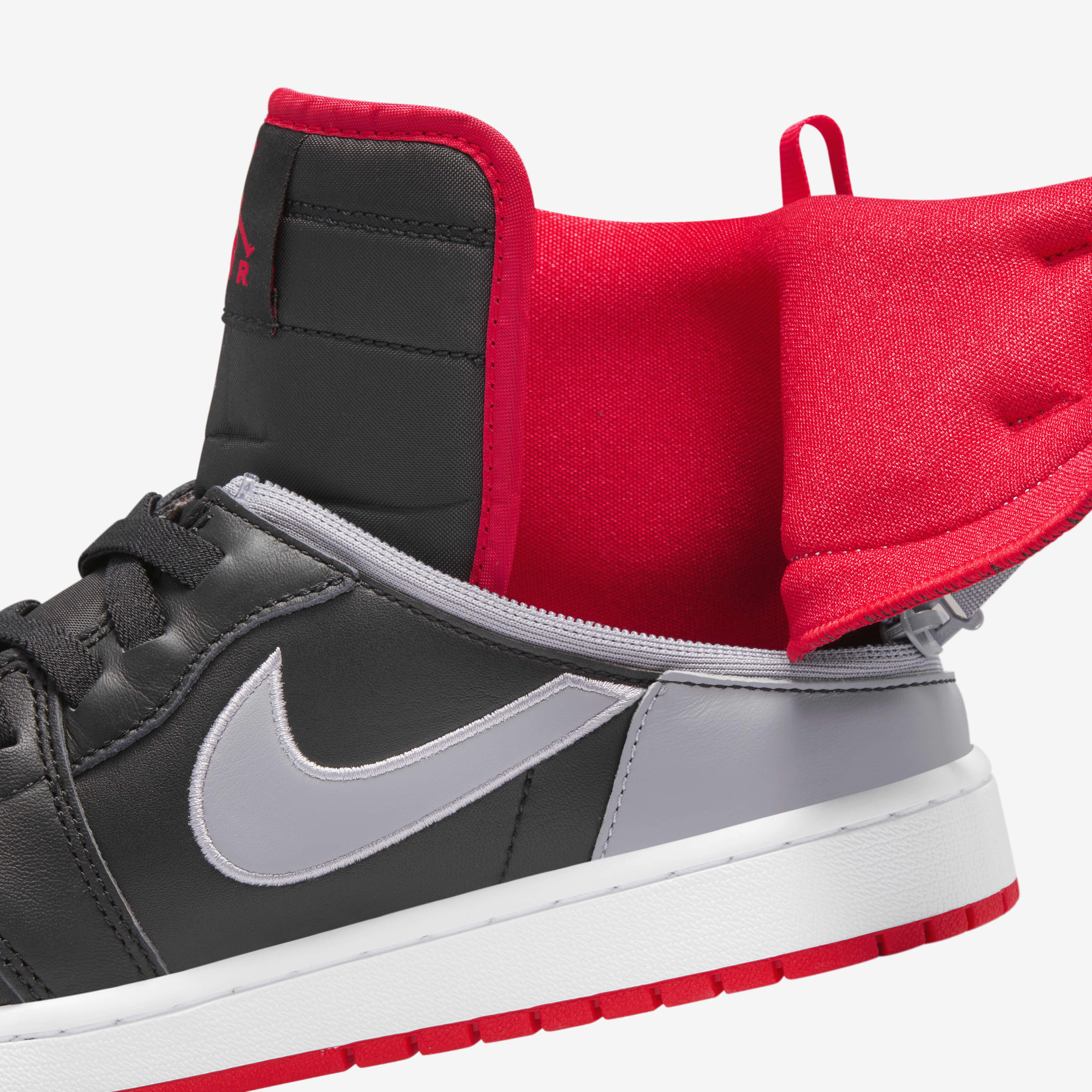 CQ3835-106 Nike Air Jordan 1 High FlyEase White Gym Red