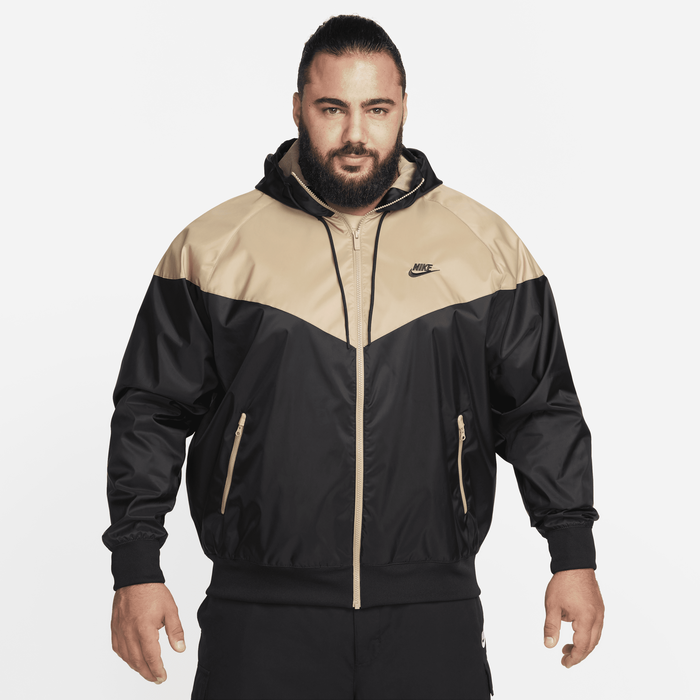 Black and gold windbreaker nike new arrivals