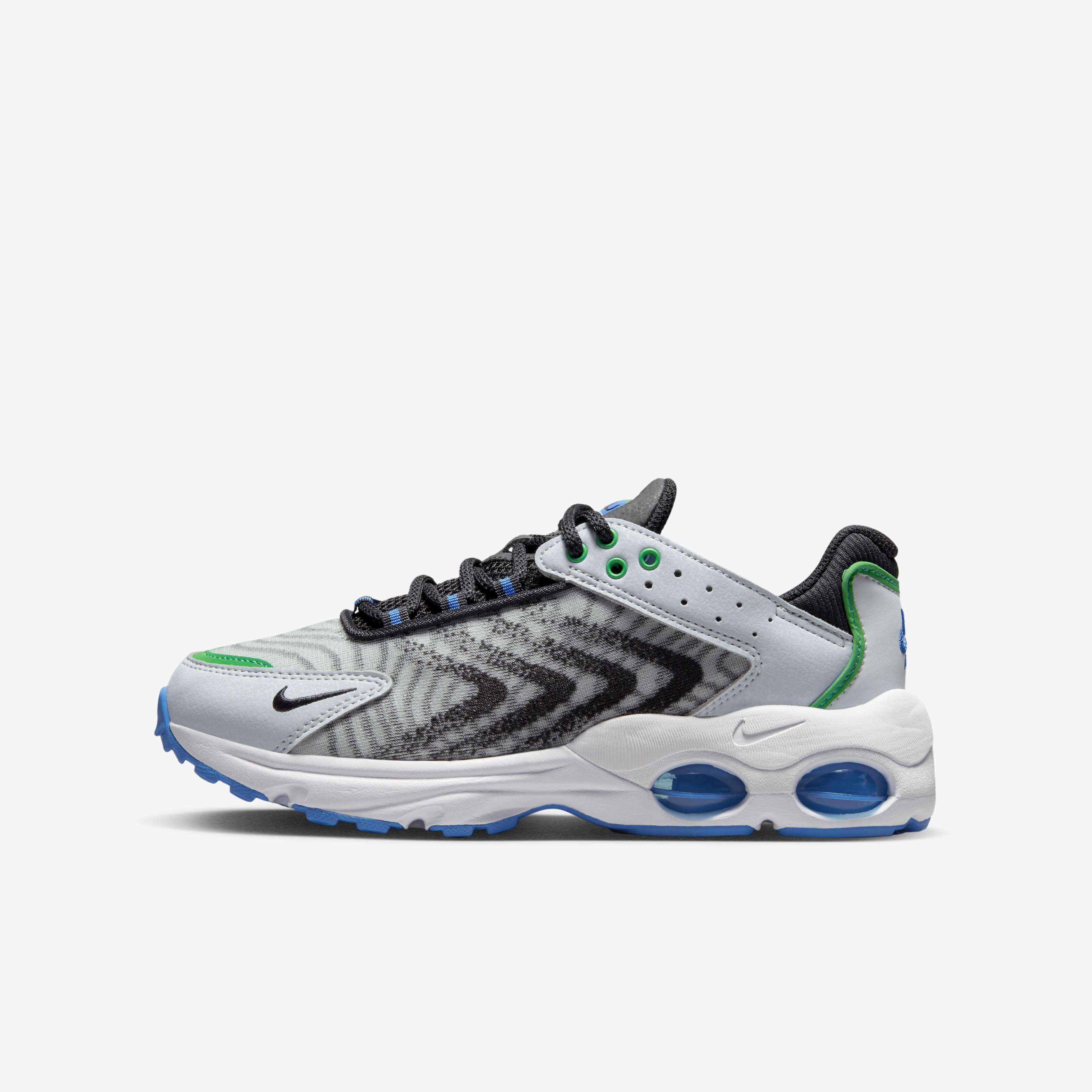 Buy Nike Air Max TW Older Kids Shoes Pure Platinum Light Photo Blue Stadium Green Black Nike Saudi Official