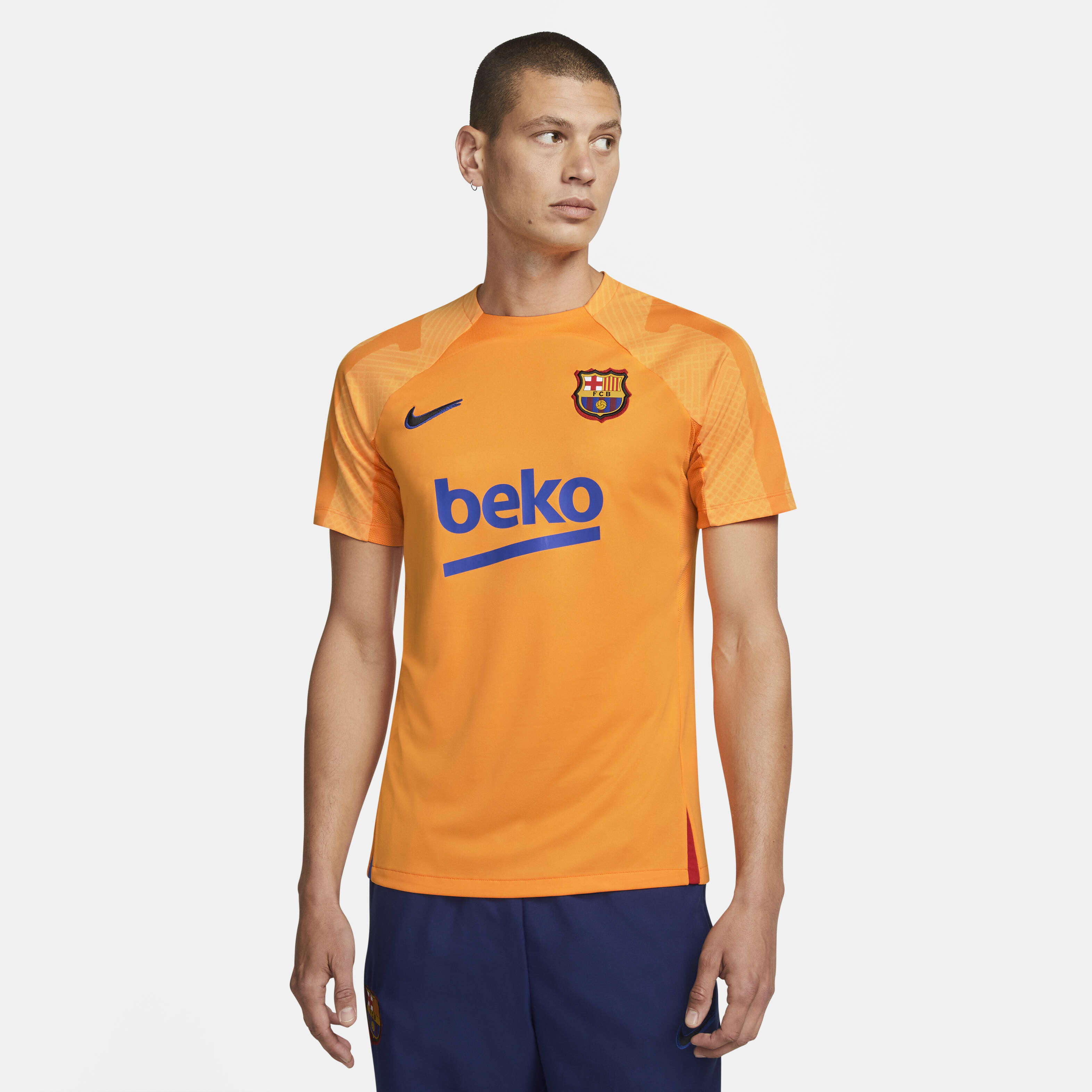 Buy F.C. Barcelona Strike Men's Nike Dri-FIT Short-Sleeve Football