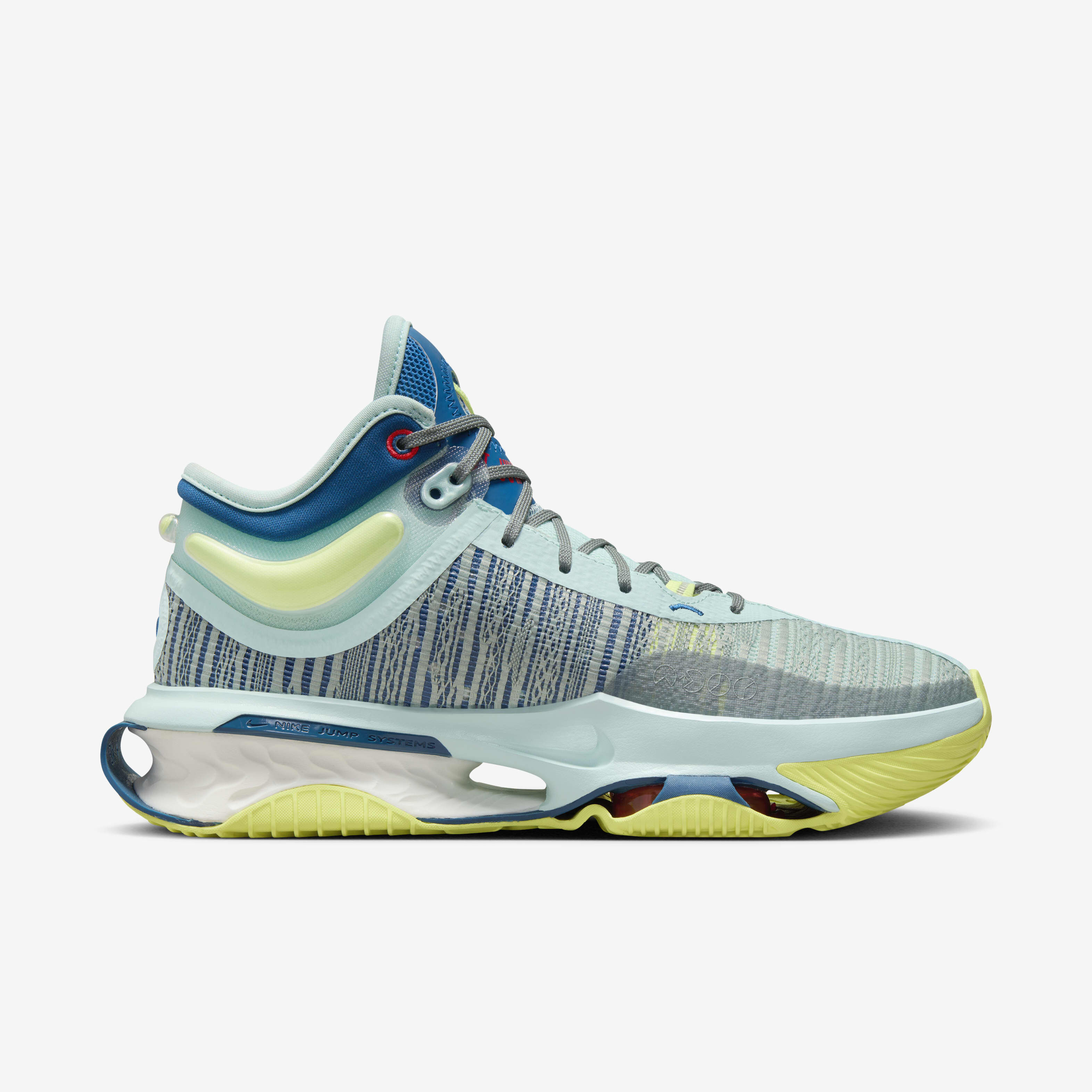 Nike GT Jump2 ネイビー/ターコイズ kixstats.com | Which basketball players wear Nike G.T. Jump 2
