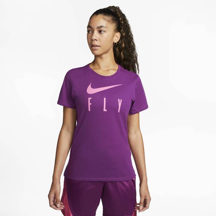 Buy Nike Dri-FIT Swoosh Fly Women's Short-Sleeve T-Shirt Viotech