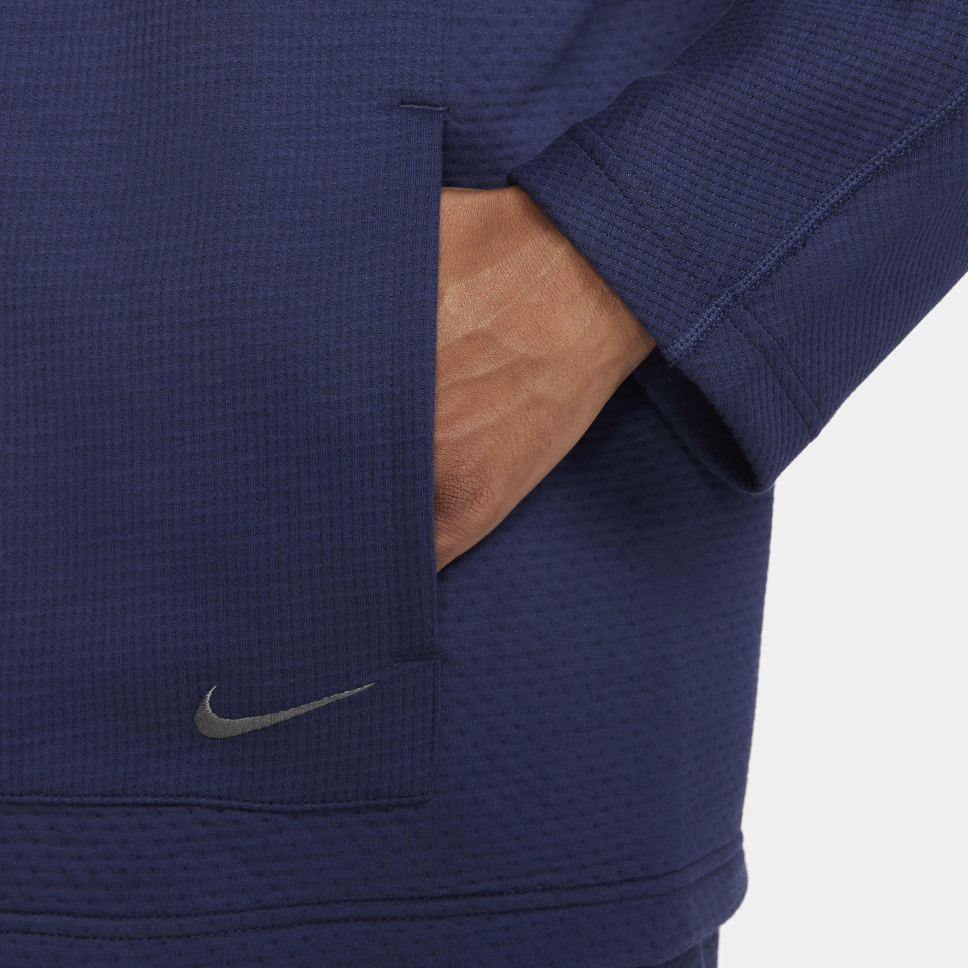 Buy Nike Yoga Men's Fleece Top - Midnight Navy/Iron Grey Buy Nike Yoga Men's Fleece Top - Midnight Navy/Iron Grey