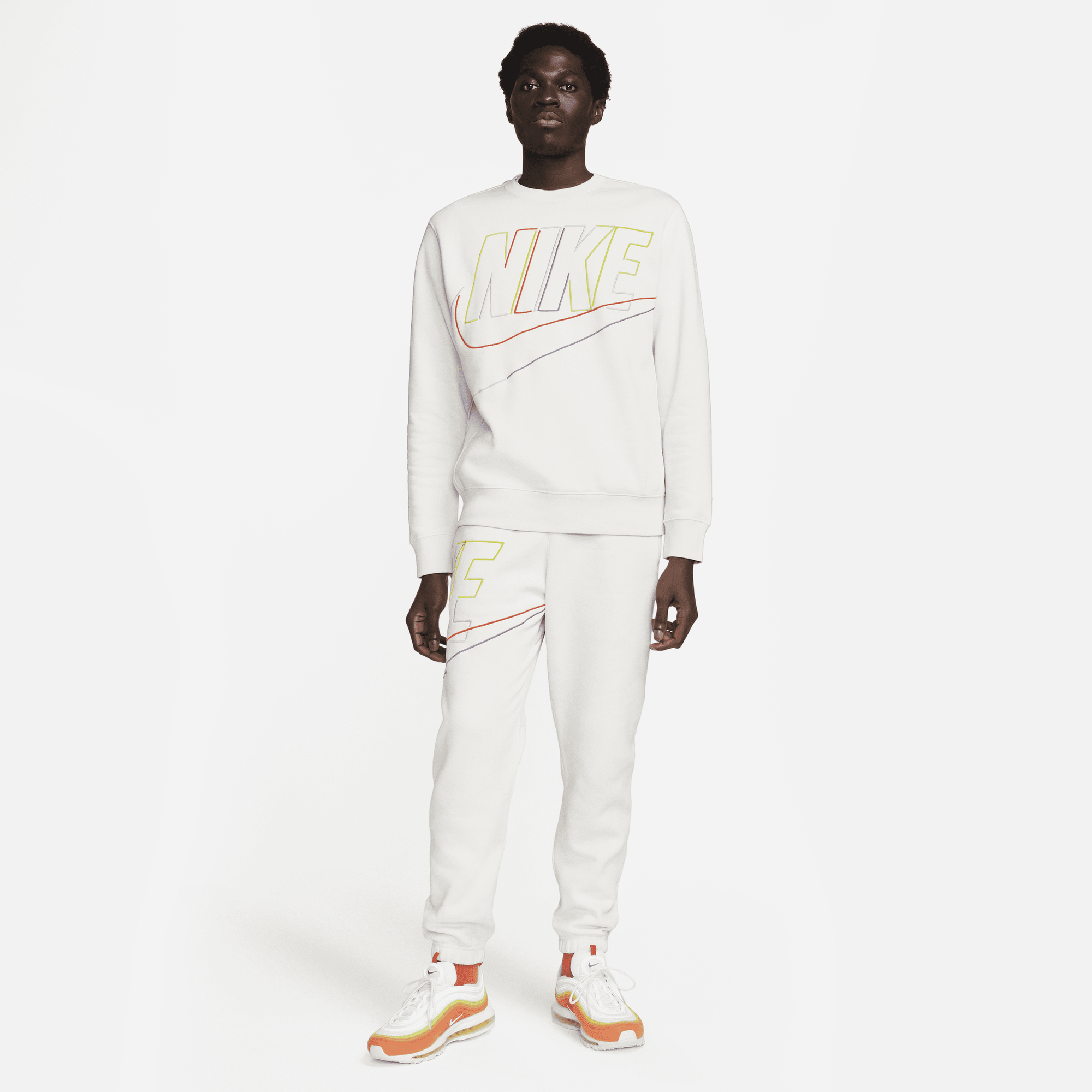 Rose gold nike sales joggers