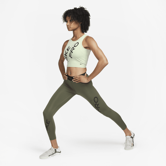 Nike pro top graphic leggings