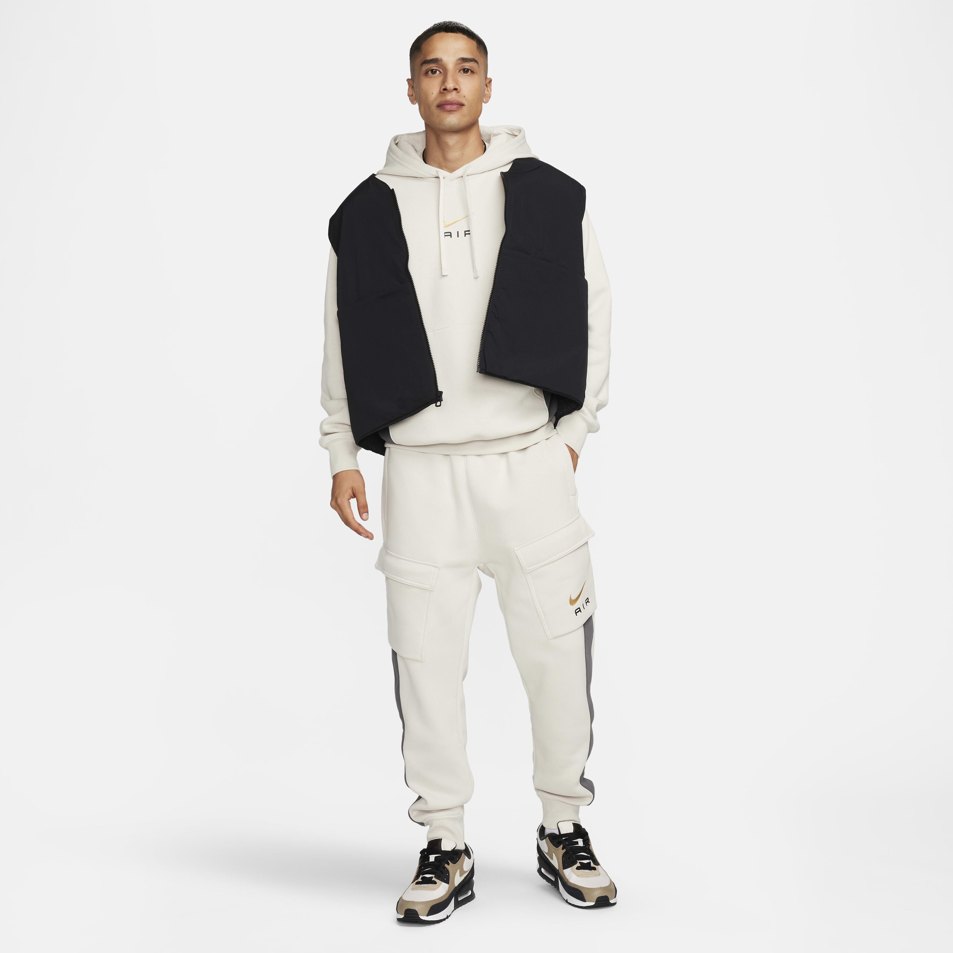 Buy Nike Air Men s Pullover Fleece Hoodie Nike Saudi Official