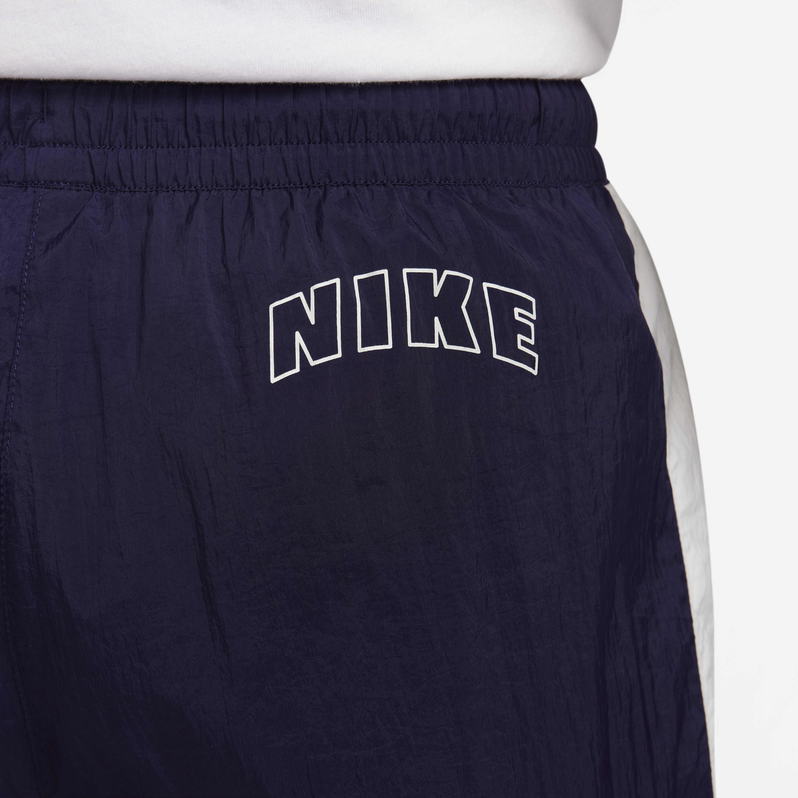 Buy Nike Men s Woven Basketball Trousers Purple Ink Photon Dust White Photon Dust Nike Saudi Official