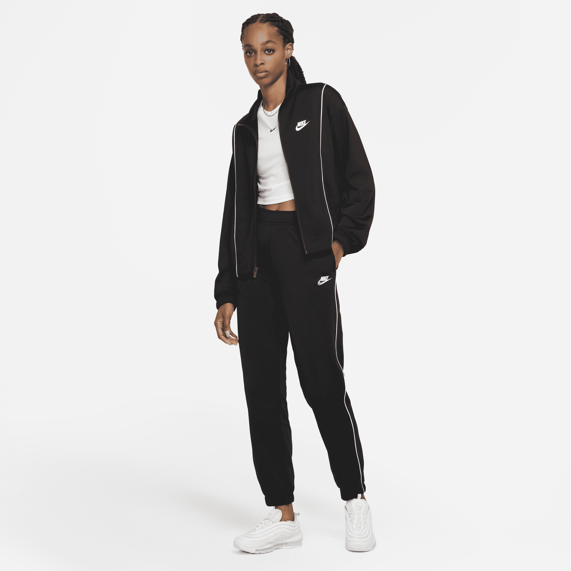 Shop Sportswear Women's Fitted Tracksuit | Nike KSA