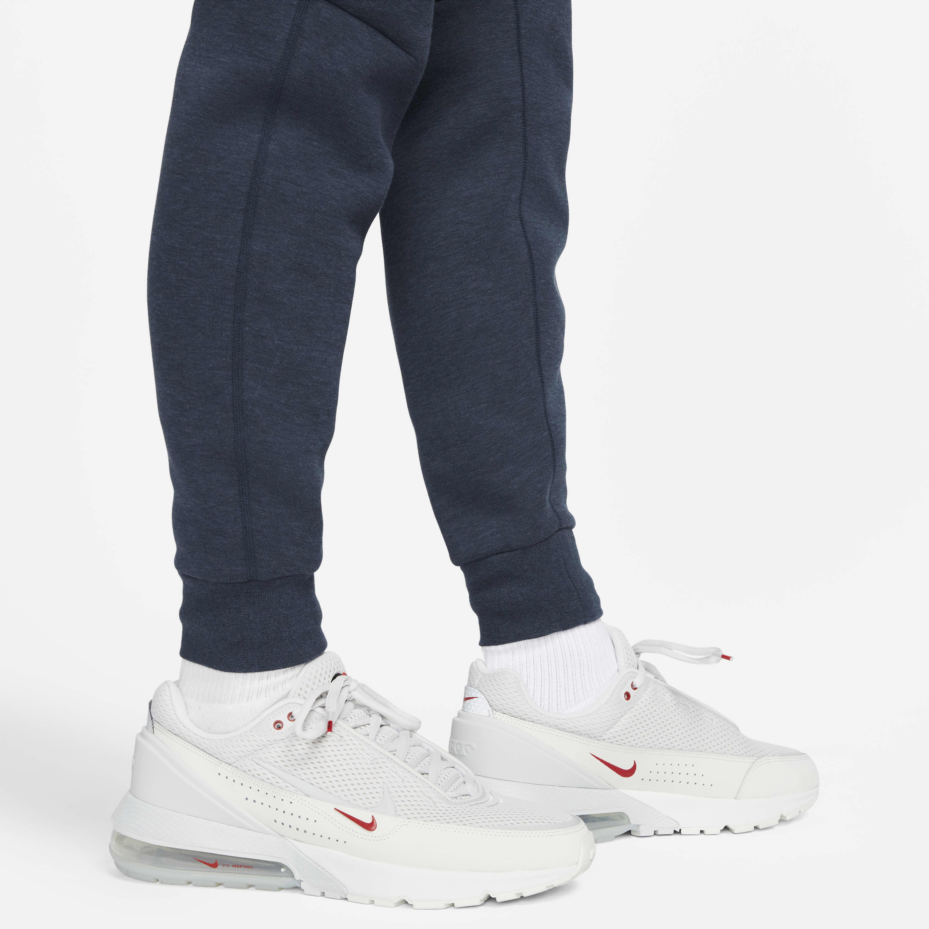 Nike air joggers in skinny fit in navy discount
