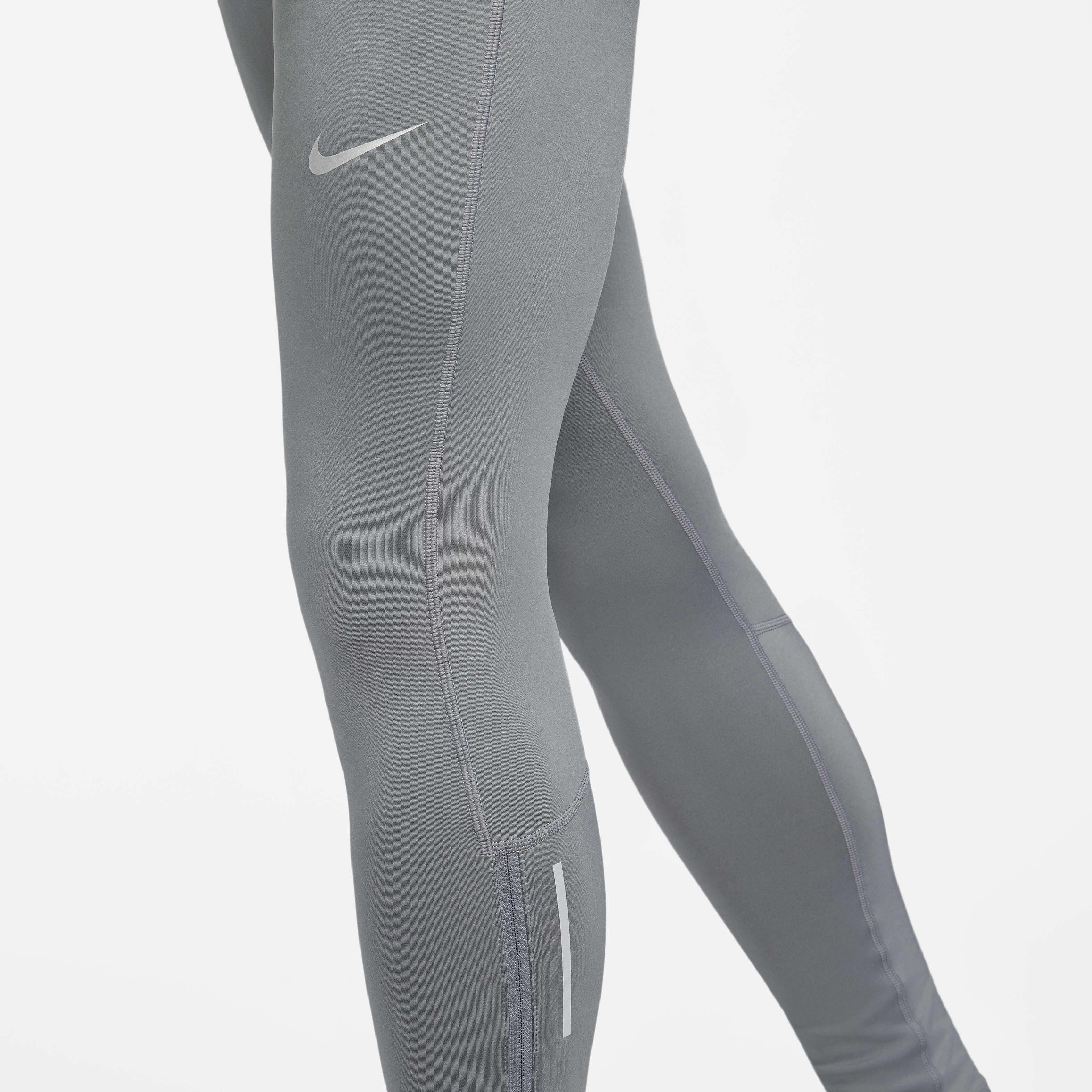 Buy Nike Challenger Men s Dri FIT Running Tights Smoke Grey Nike Saudi Official